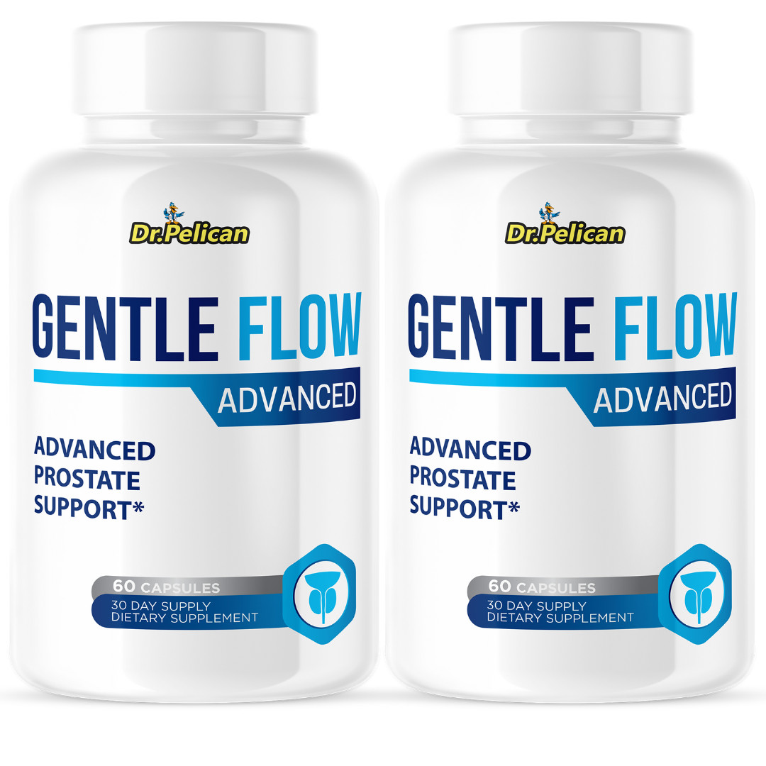 Gentle Flow Advanced – Prostate Support- 2 Bottles- 120 Capsules