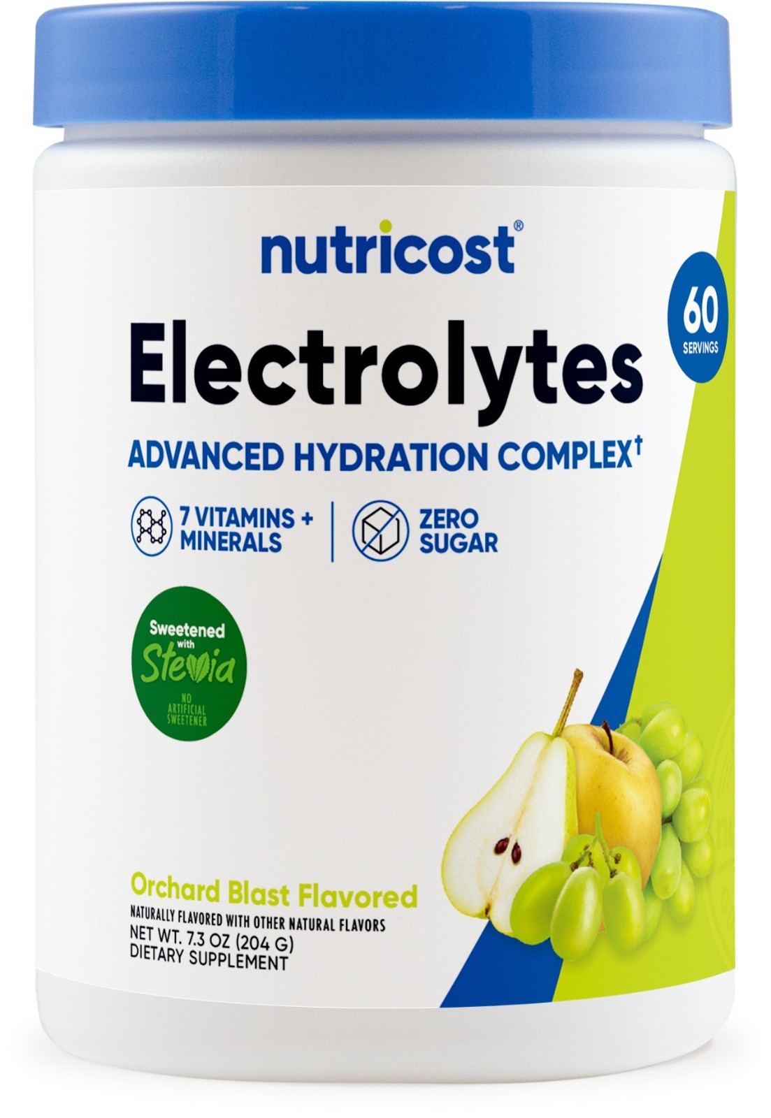 Nutricost Electrolytes Complex Powder (Orchard Blast) 60 Servings – Zero Sugar