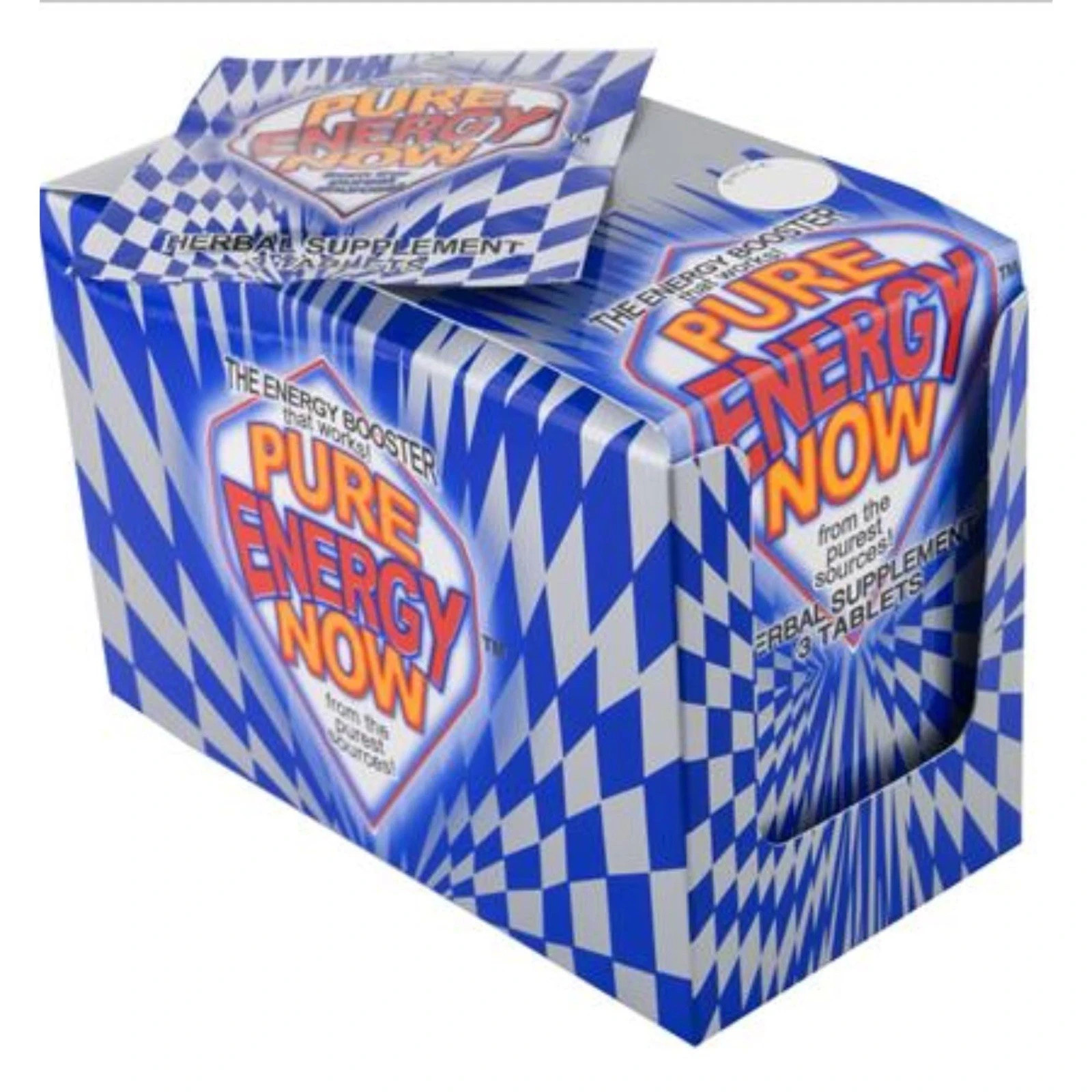 Energy Now Pure Supplements 24 Packs 3 Pills In Each Pack