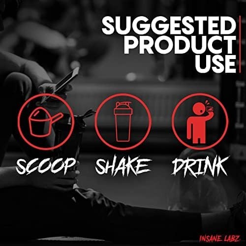 Psychotic Pre-Workout Powder – 35 Servings of Extreme Energy & Focus (7.5 oz)