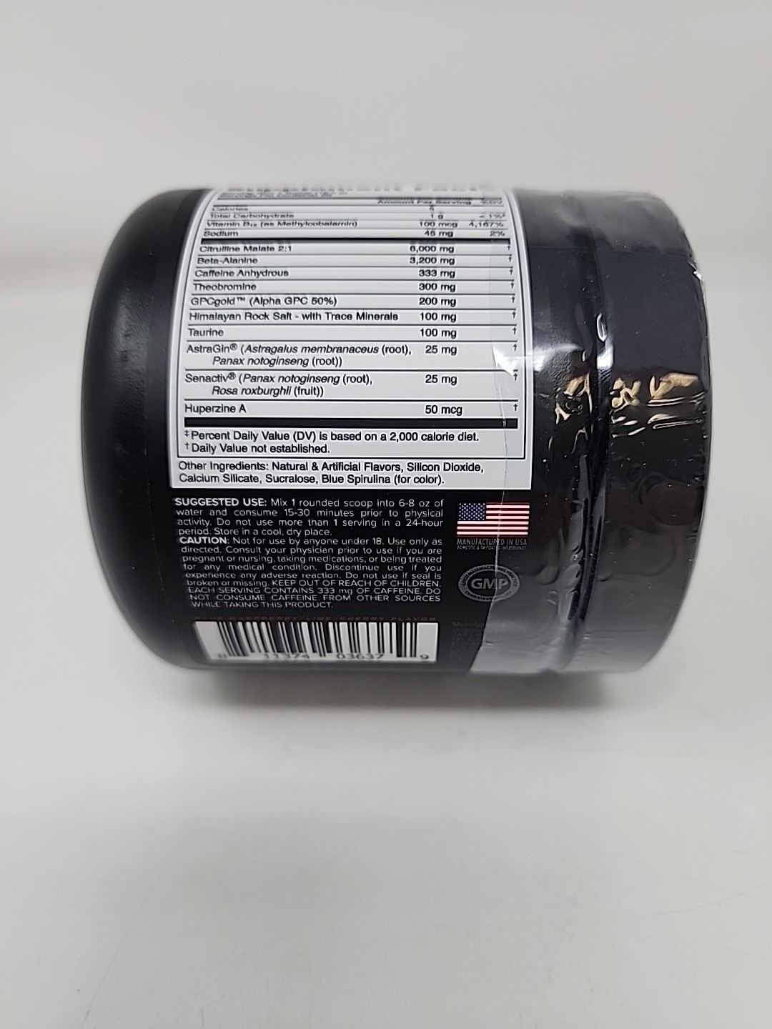 Bucked Up Woke AF ‘Merica Rocket Pop Workout Supplement Powder EXP: 08/2027
