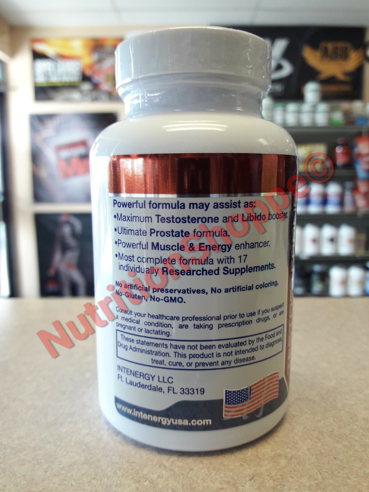 Intenergy BIOMEN 3100mg 90 VCaps Test Libido Prostate Sexual Health SHIPS FREE