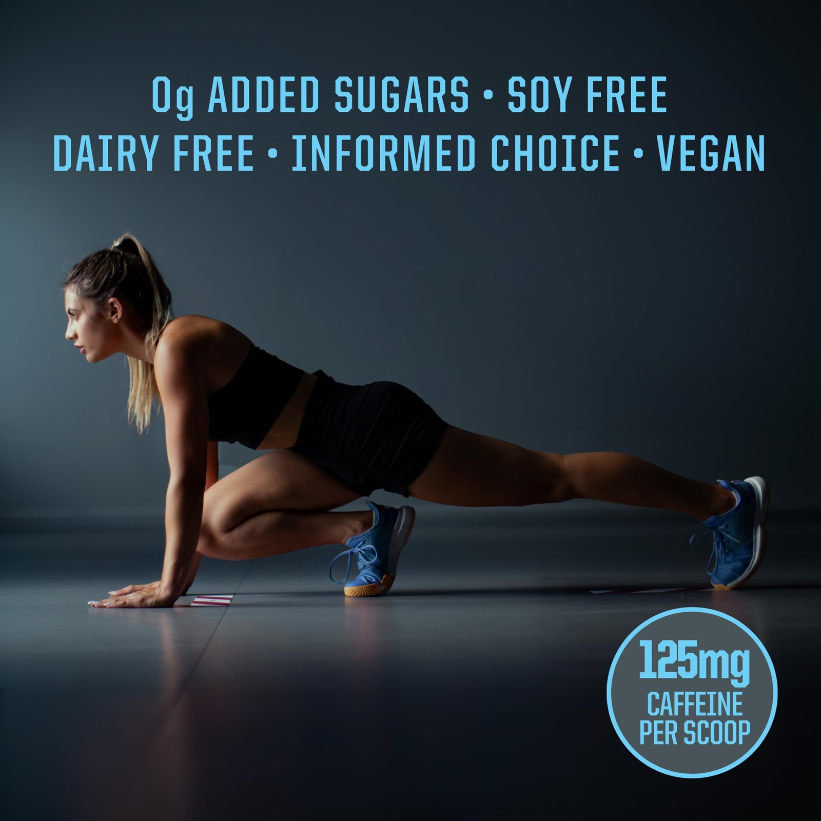 Active Pre Workout Vegan Supplement for Strength Focus and Hydration 30 Servings