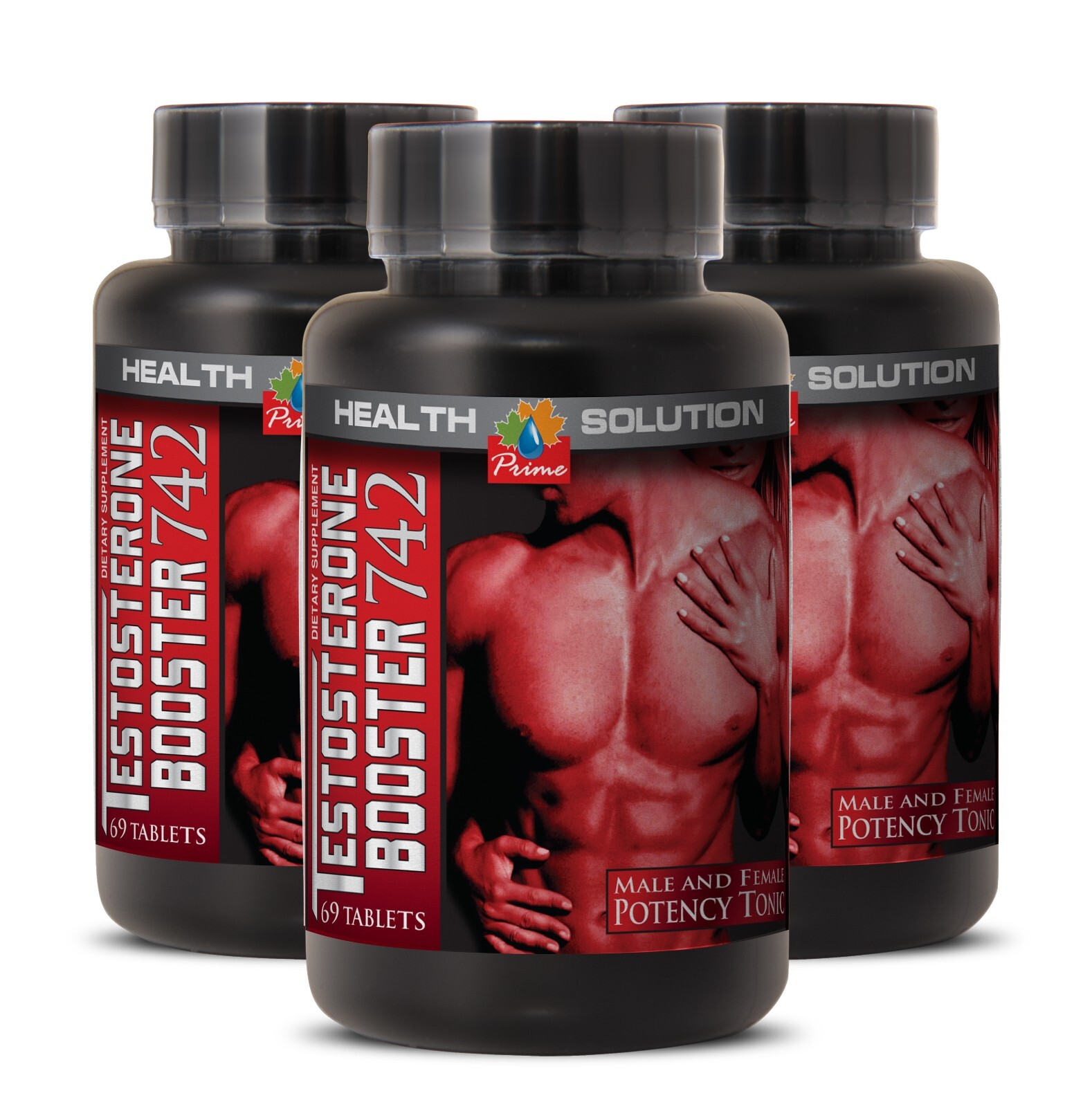 Workout Gains – TESTOSTERONE BOOSTER 742 – Exercise Support 3 Bottles 180 Capsul