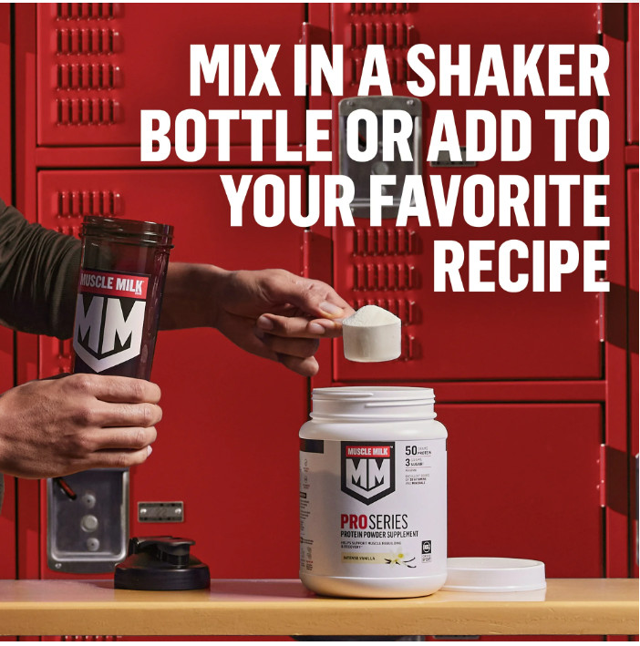 Muscle Milk Pro Series Protein Powder Strawberry 2LB