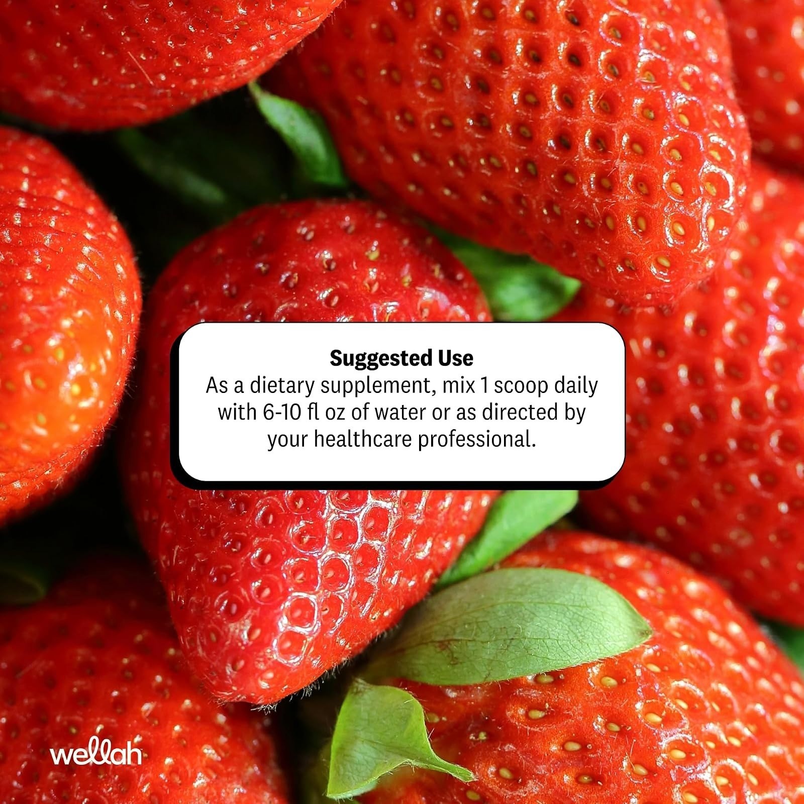 Wellah Creatine + Electrolytes Powder – Strawberry Lemonade – 30 Servings