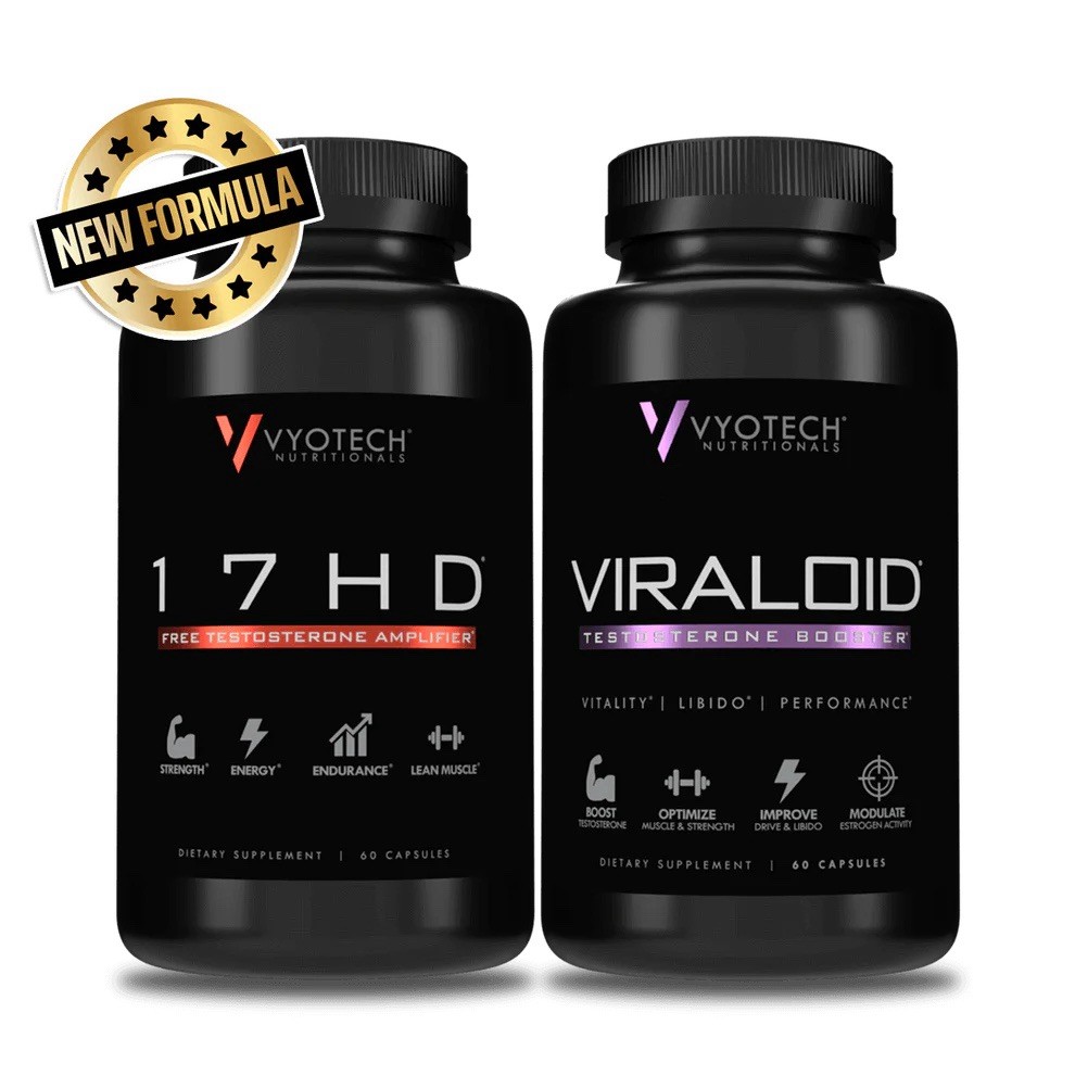 Muscle Building Stack Vyotech 17HD and Viraloid