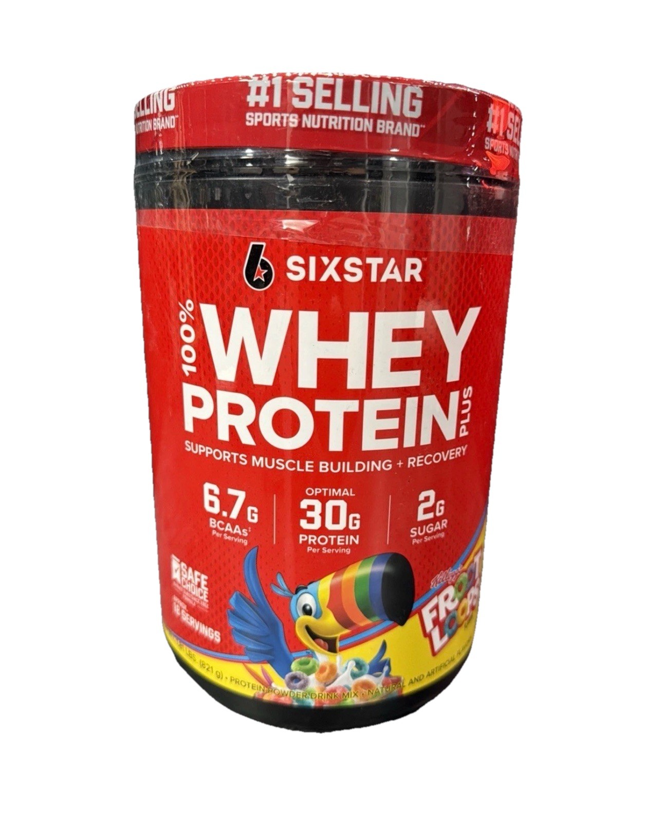 Two Six Star 100% Whey 30G Protein Plus Froot Loops Flavor 3.62lbs Exp 11/2028