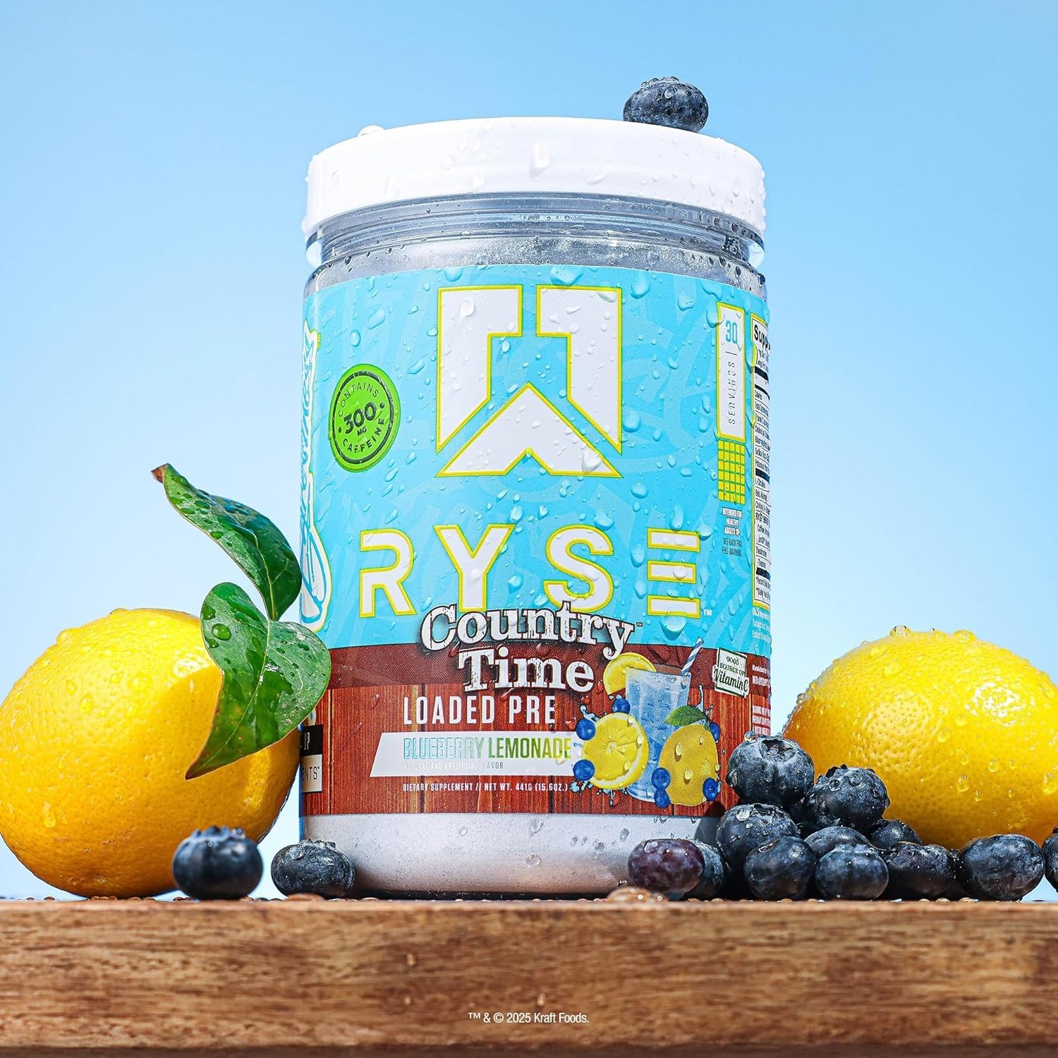 Country Time Blueberry Lemonade Pre-Workout – 30 Servings of Explosive Energy