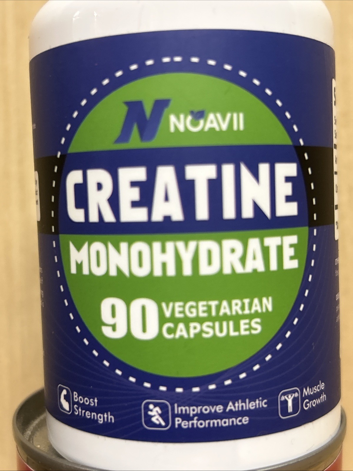 (LOT OF 3) NoavII Creatine Monohydrate Boost Strength 90 Capsules Exp. 07/2026