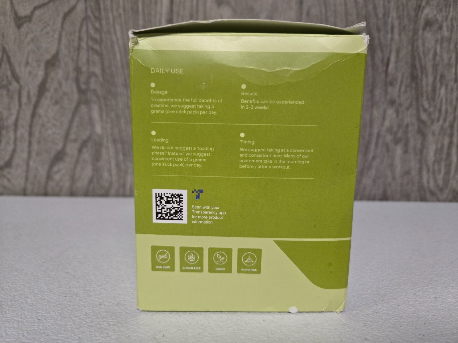 Create Creatine Monohydrate Powder Lemon Lime Dietary Supplement 30 sticks