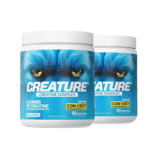 Creatine Complex Powder 5 Types Monohydrate HCL 300g 60 Servings