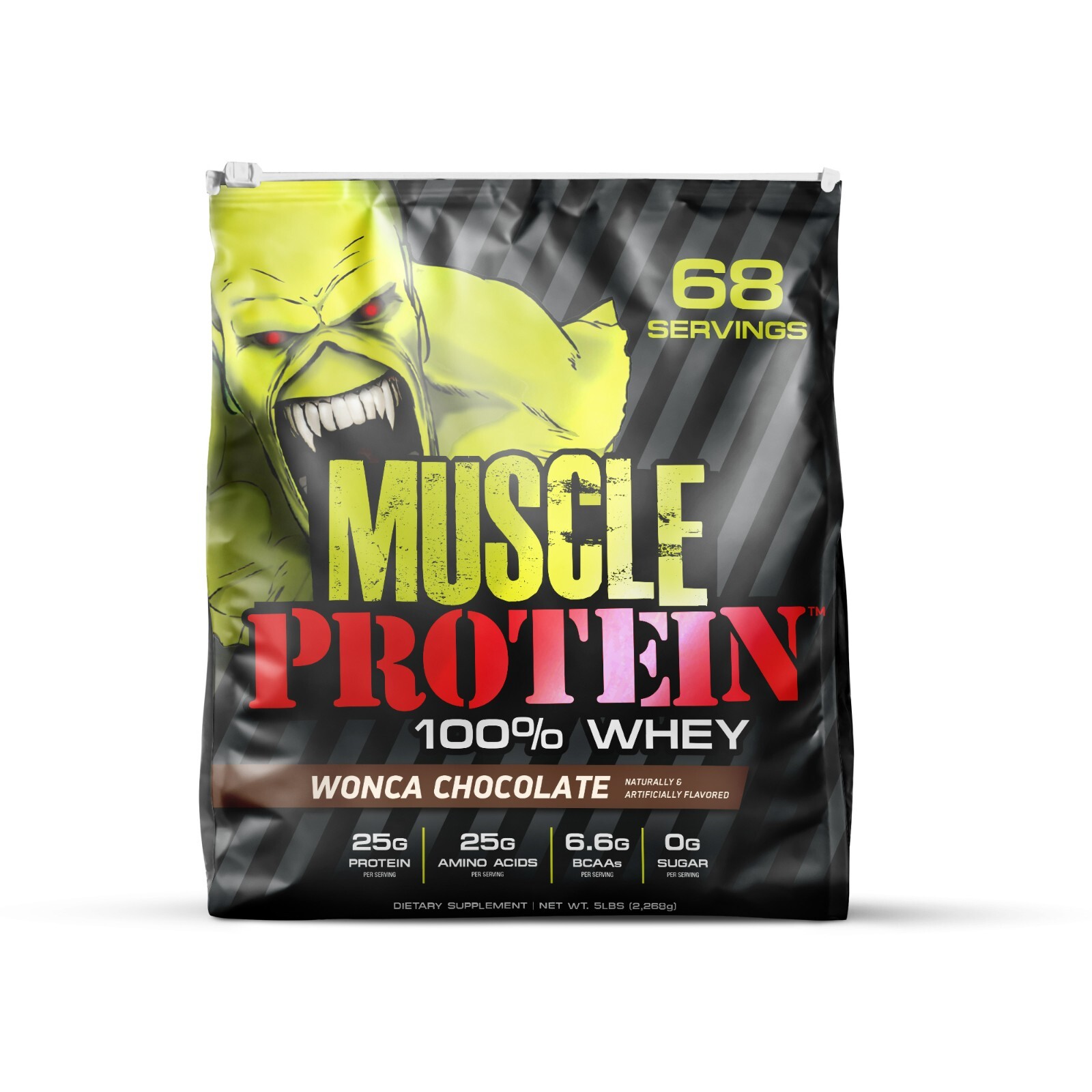 Muscle Whey Protein Powder, Muscle Gain High-Quality Supplement, 10LB
