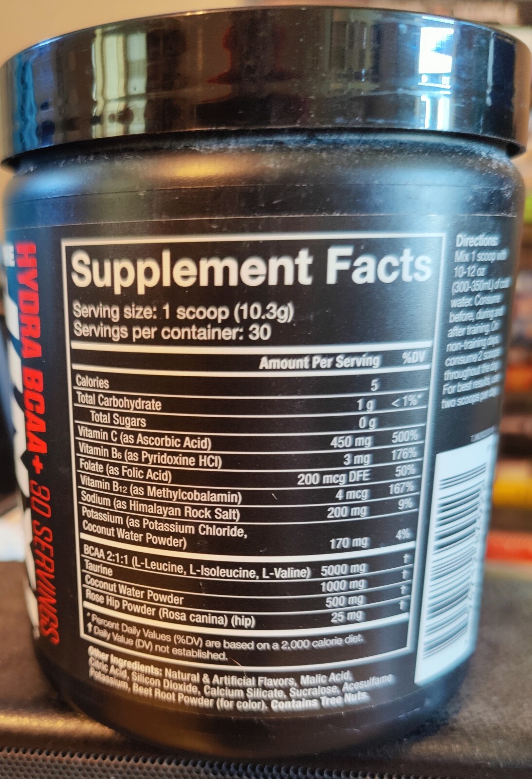 JNX The Jinx! Hydra BCAA+ Post Workout Recovery Drink – Hydration w/ Electrolyte