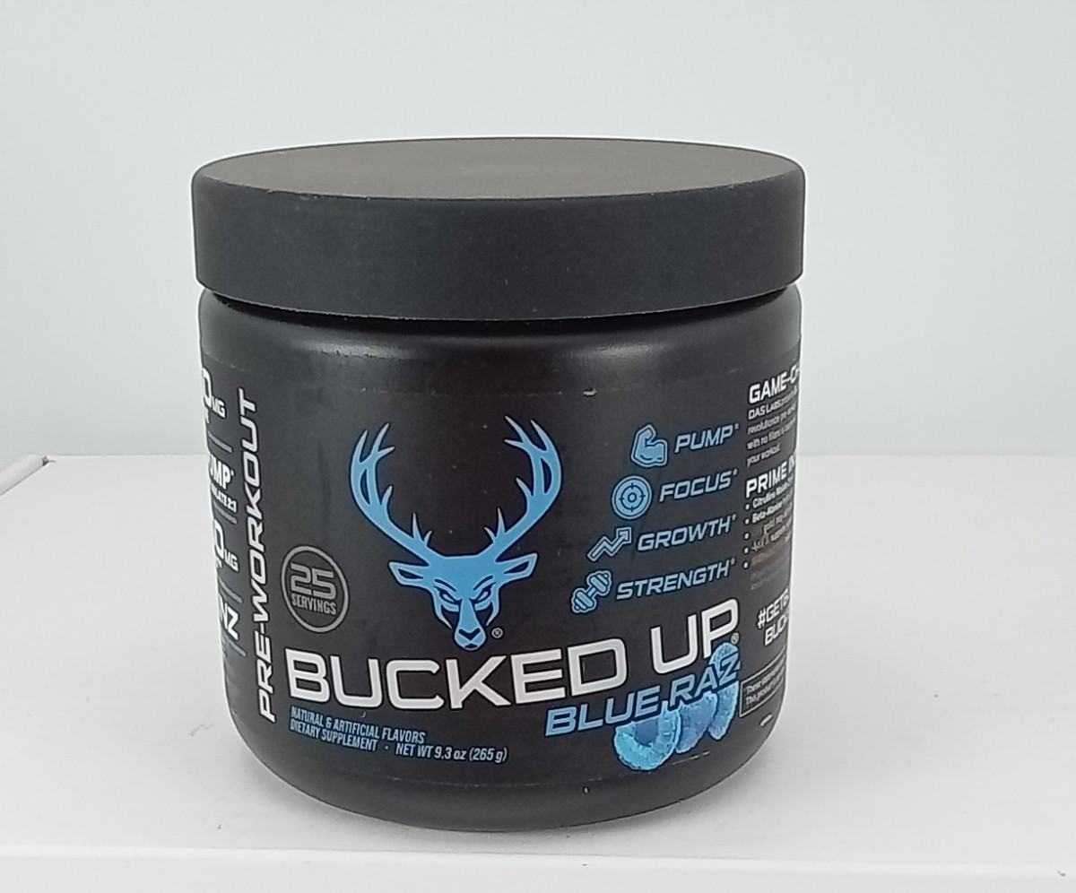 BUCKED UP PRE-WORKOUT BB DATE 02/2027