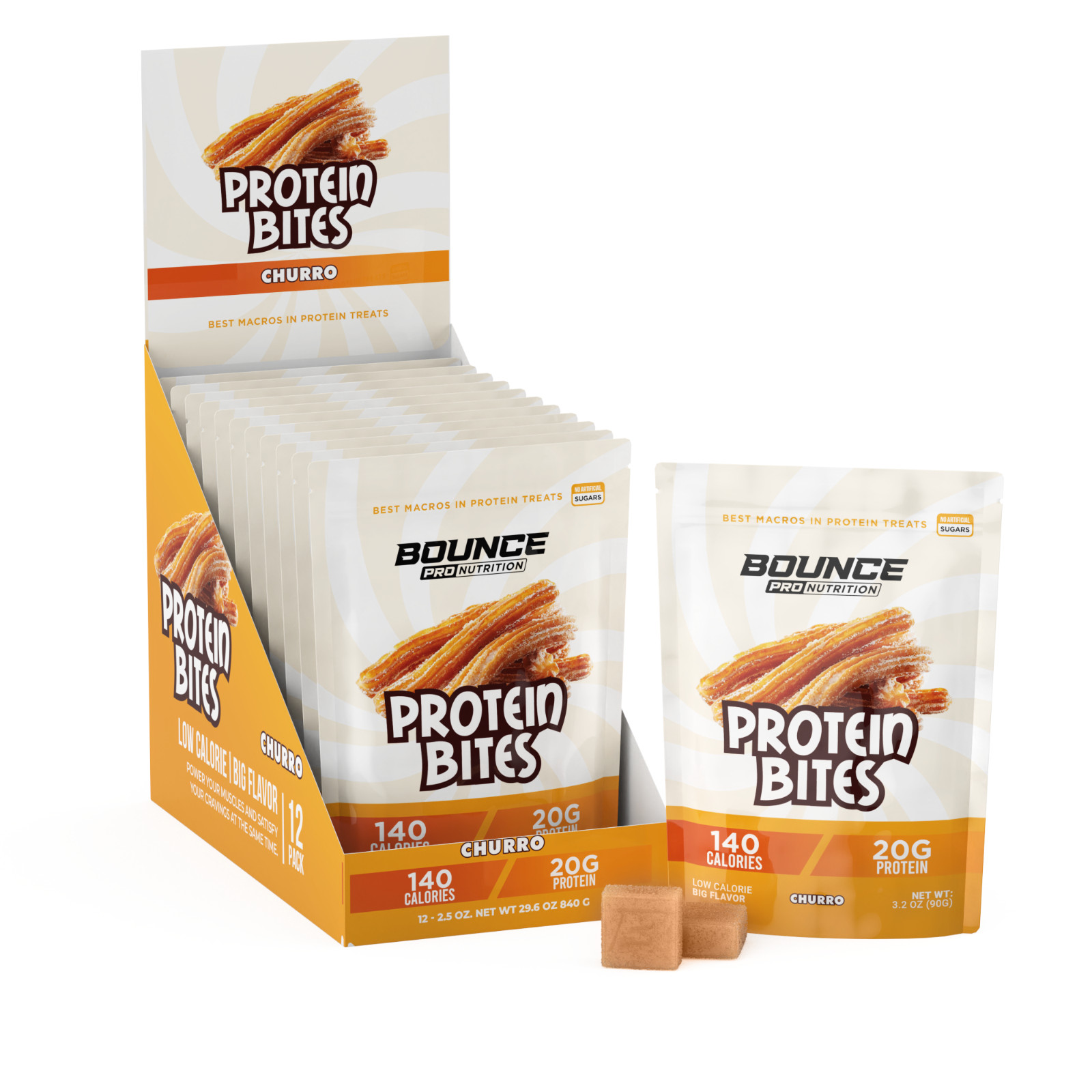Protein Bite Gummies – 20G Per Bag – 140 Calories