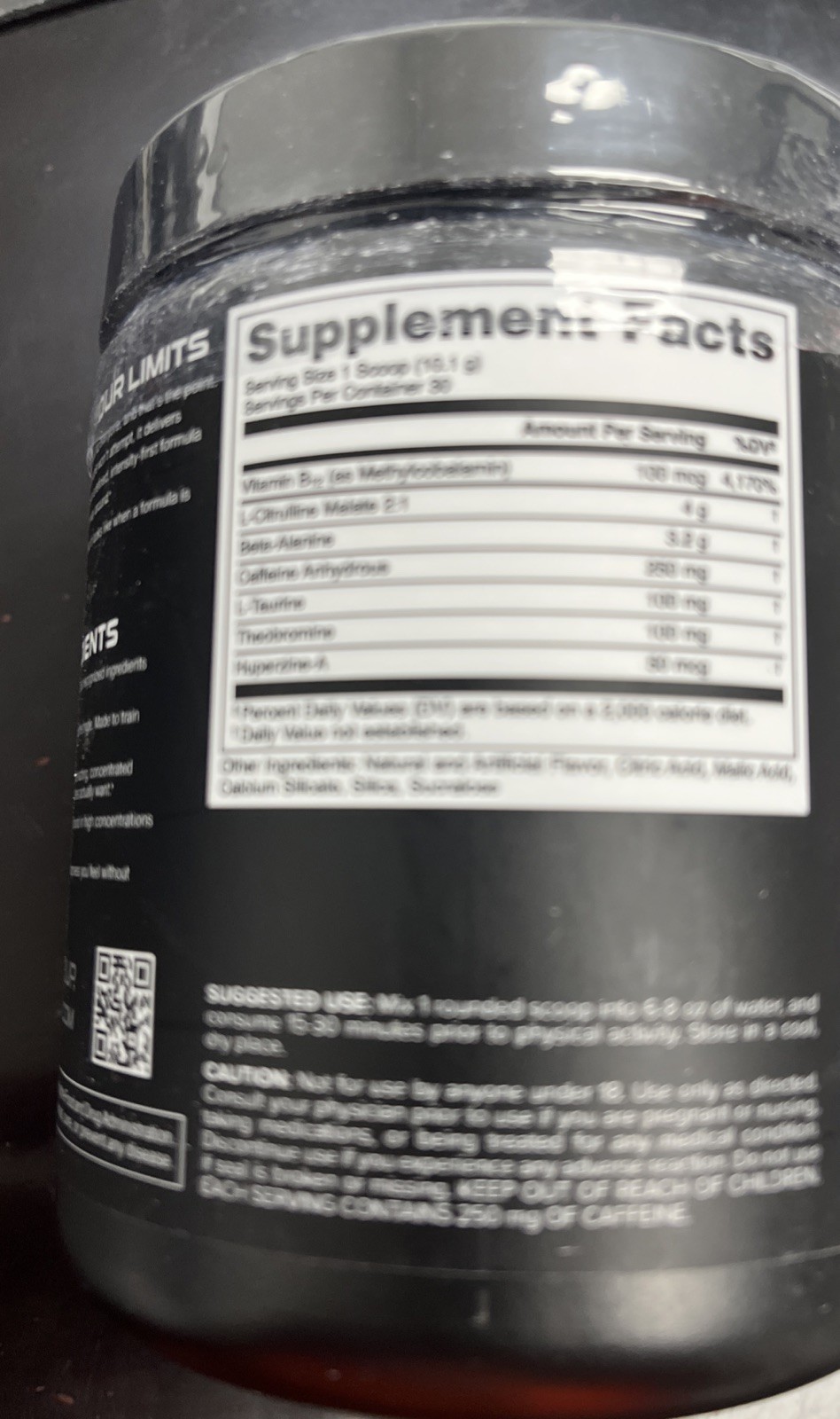 BUCKED UP OVERTIME HIGH-STIM PRE-WORKOUT PINEAPPLE MANGO 30 SERVINGS 10.7OZ 303G