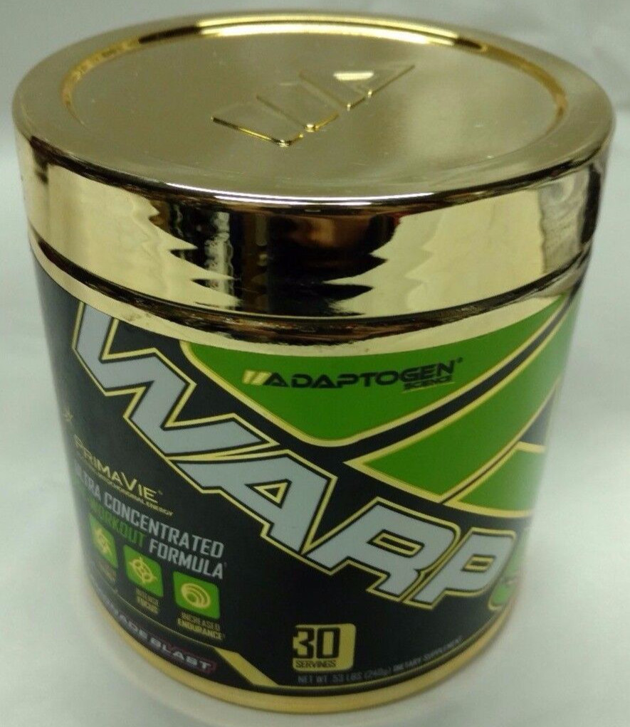 Adaptogen Science – WARP 5 PWO – 30 Servs – PINK LEMONADE Blast – Best 11/2024