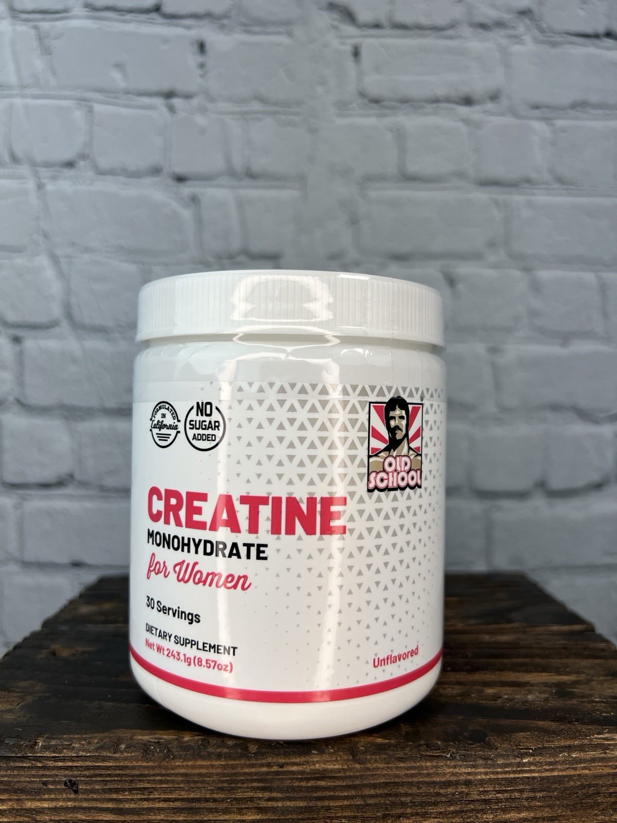 Old School Lab – Creatine BCAA Collagen Powder – Unflavored – 30 servings