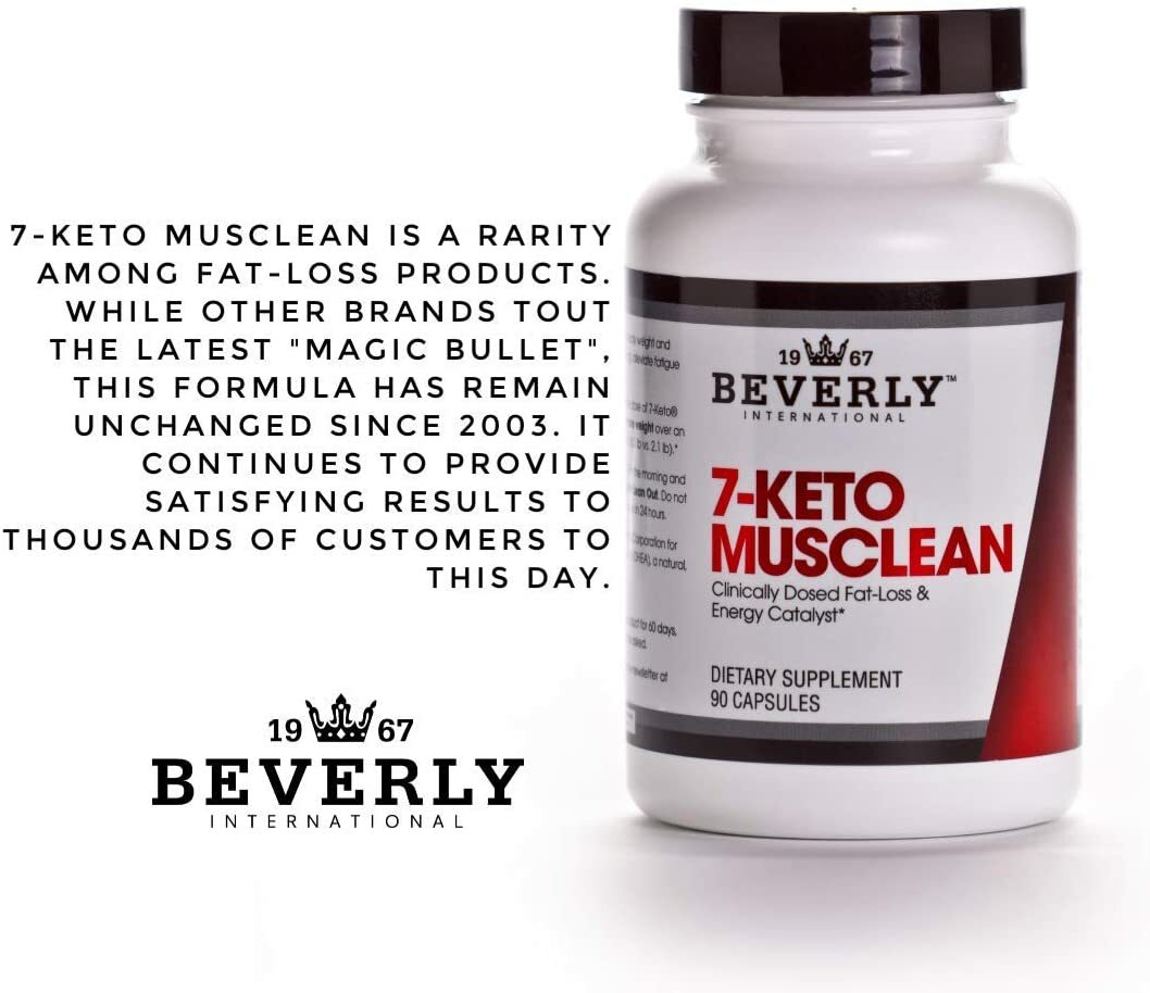 7-Keto Musclean. 3X Potency Thermogenic Weight Loss Pill for Men and Women.