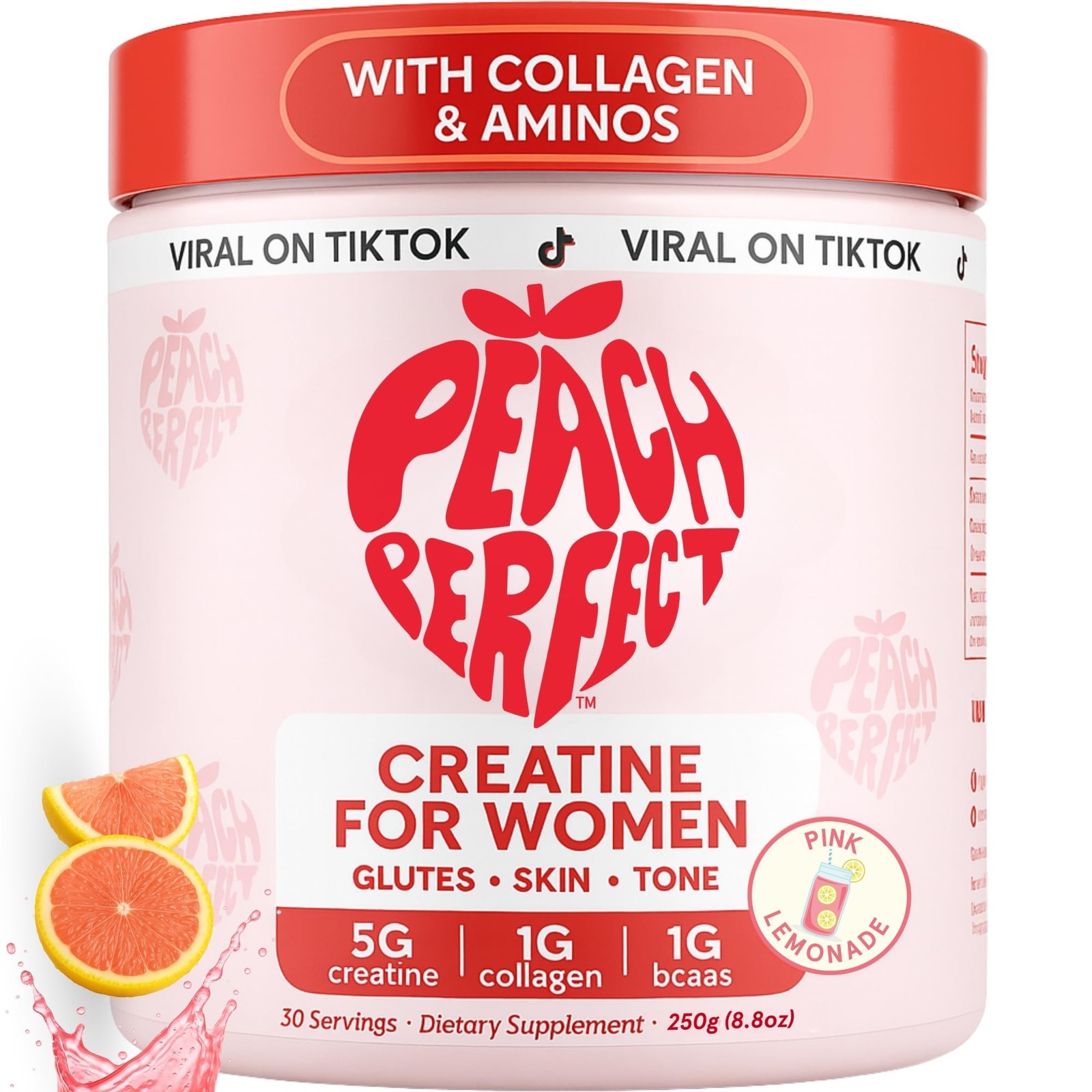 Creatine for Women – Micronized Creatine Monohydrate Powder with BCAA & Colla…
