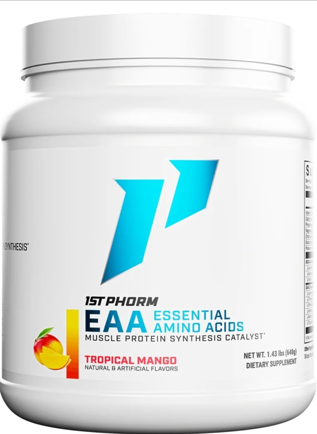1st Phorm EAA Essential Amino Acids Tropical Mango 60 Servings Sealed Exp 07/27!