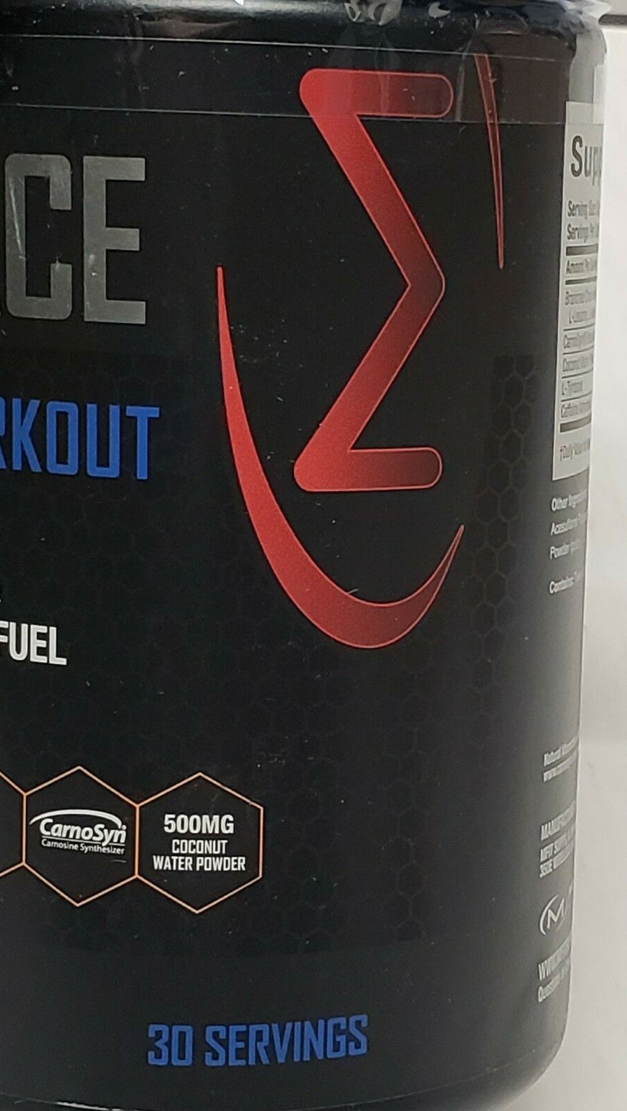 MFIT SUPPS – MENACE – Intra-Workout – Peach Mango – 30 Servings – Exp 12/2024