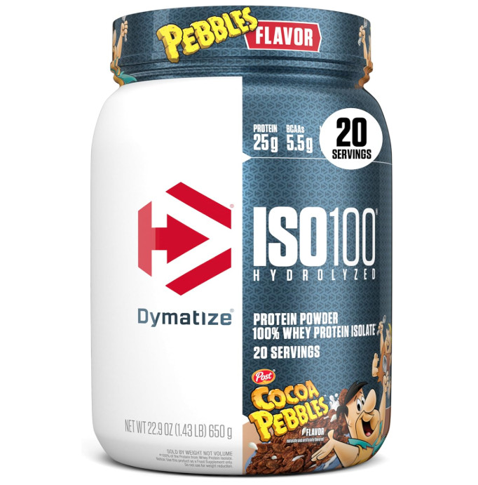 Dymatize ISO100 Cocoa Pebbles Whey Protein Isolate, 20 Servings