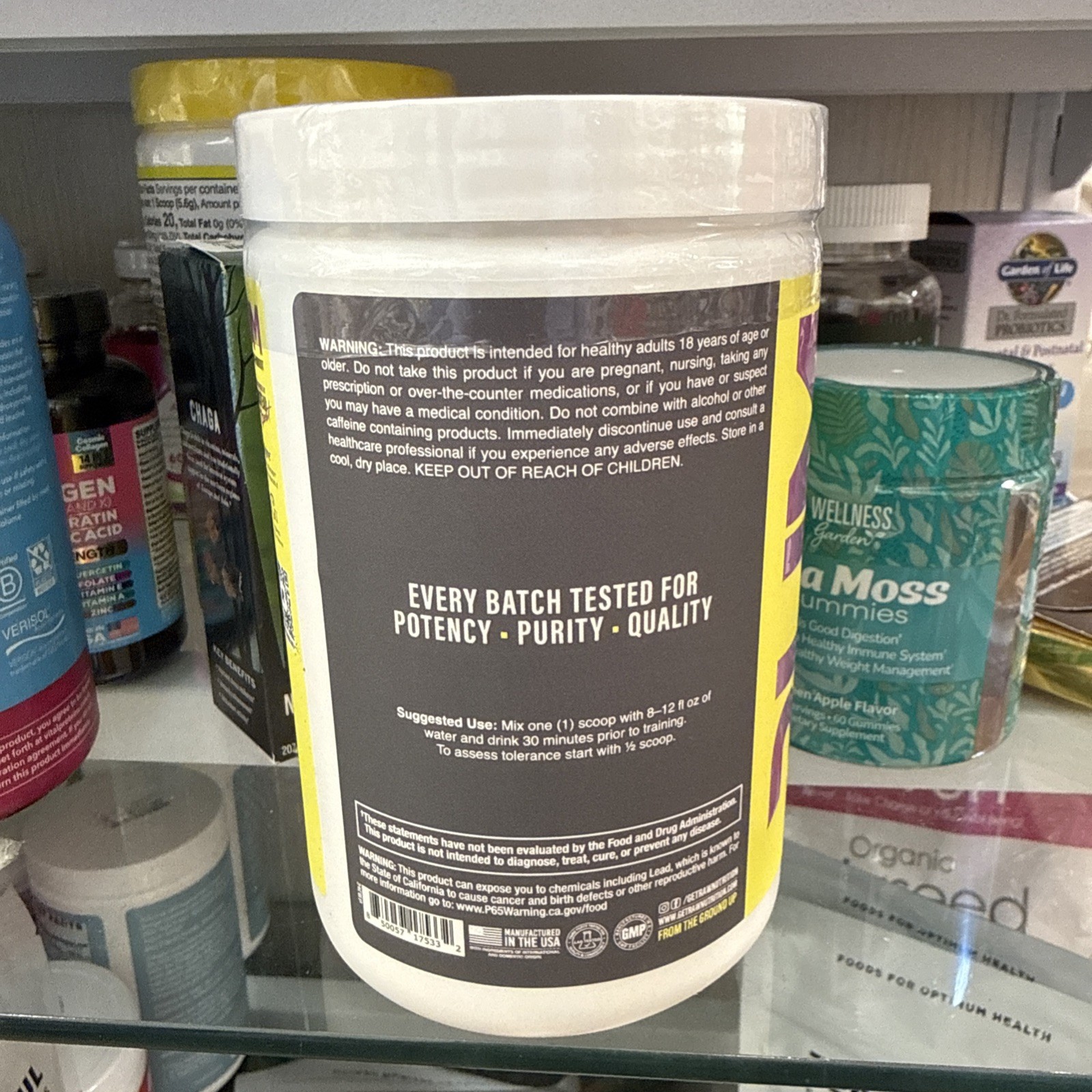 BUM RAW Thavage Pre – Workout *Blackberry Lemonade Powder* 13.76 OZ. Exp: 06/27