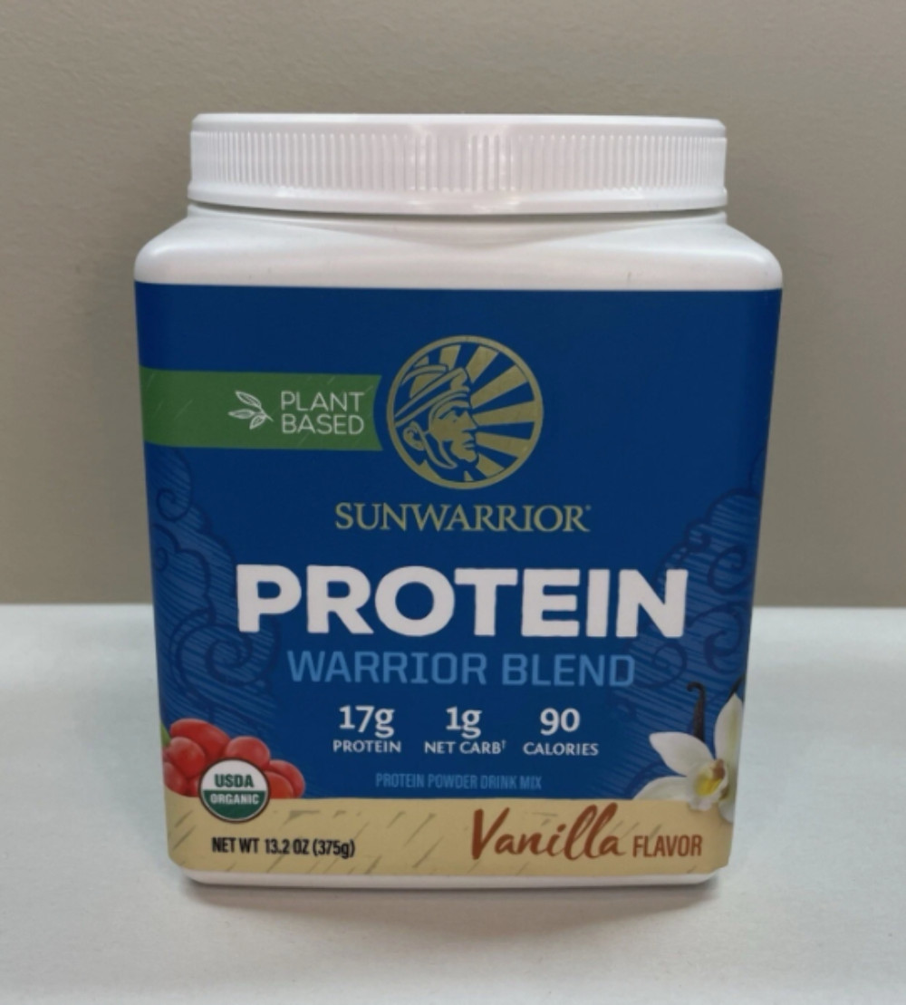 2/27 Sunwarrior – Warrior Blend, Plant Based, Raw Vegan Protein Powder with Peas