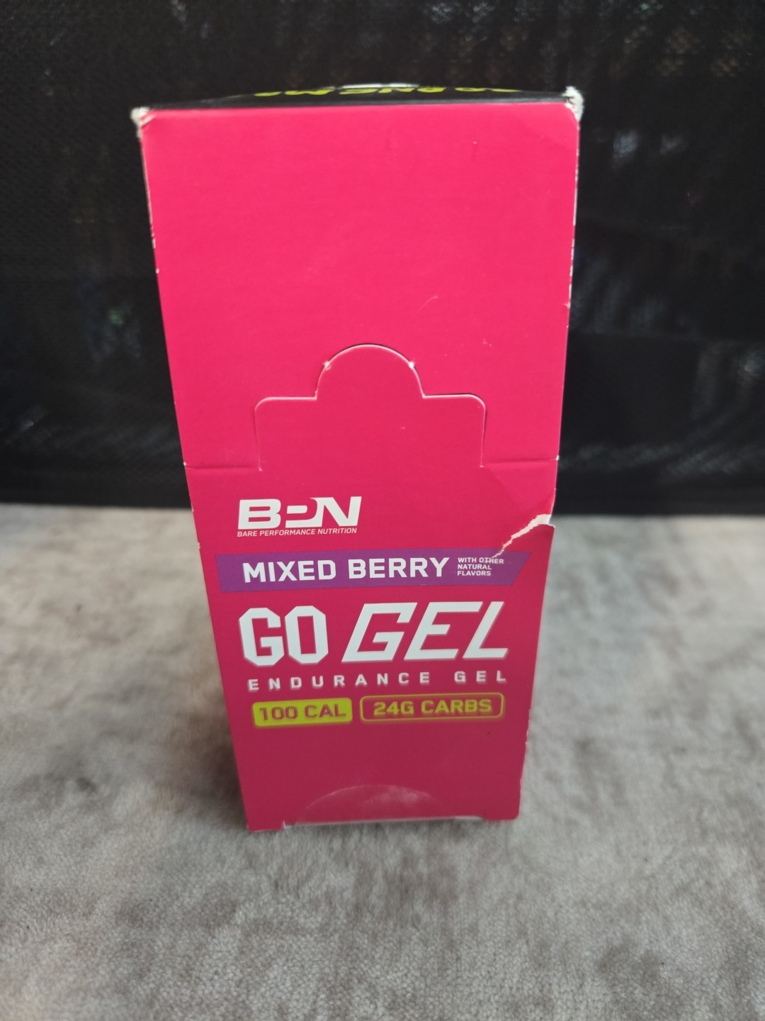 BPN Go Gel Endurance Mixed Berry 10 Packs 24g Carbs 100 Calories Vegan GF