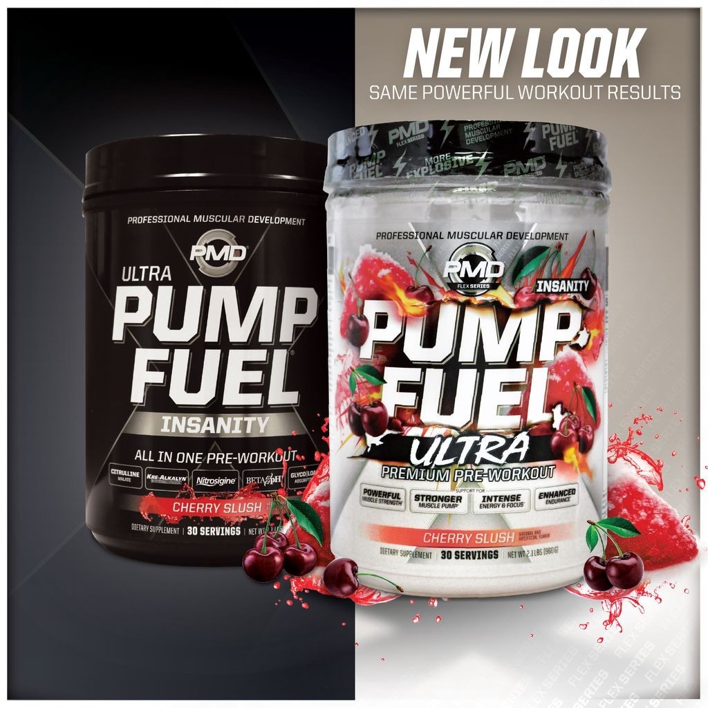 PUMP FUEL ULTRA INSANITY GLYCO LOAD PRE WORKOUT – CHERRY SLUSH (30 Servings)