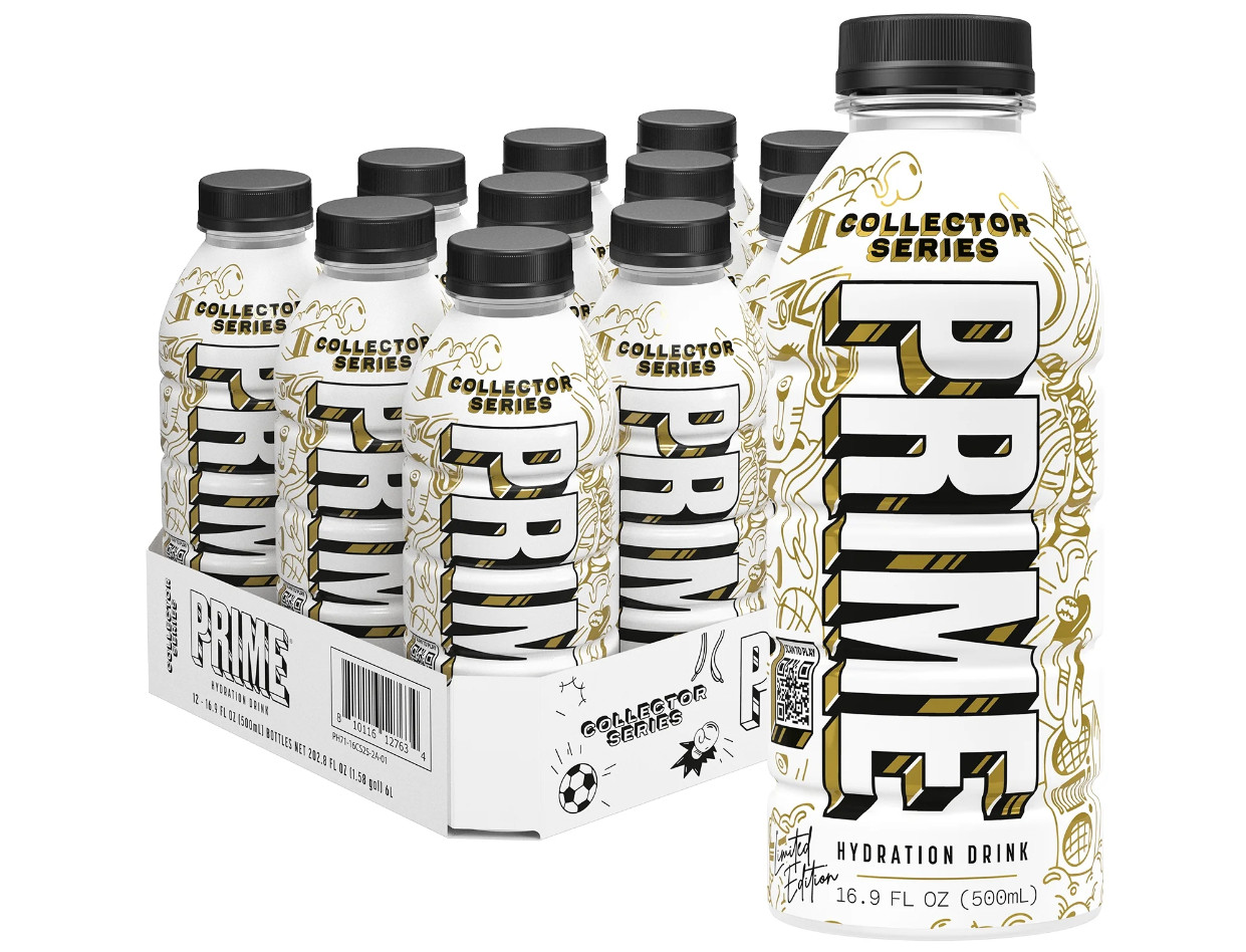 Prime Hydration Drink Limited Edition Collector Series 12 Pack 16.9 FL Oz New!