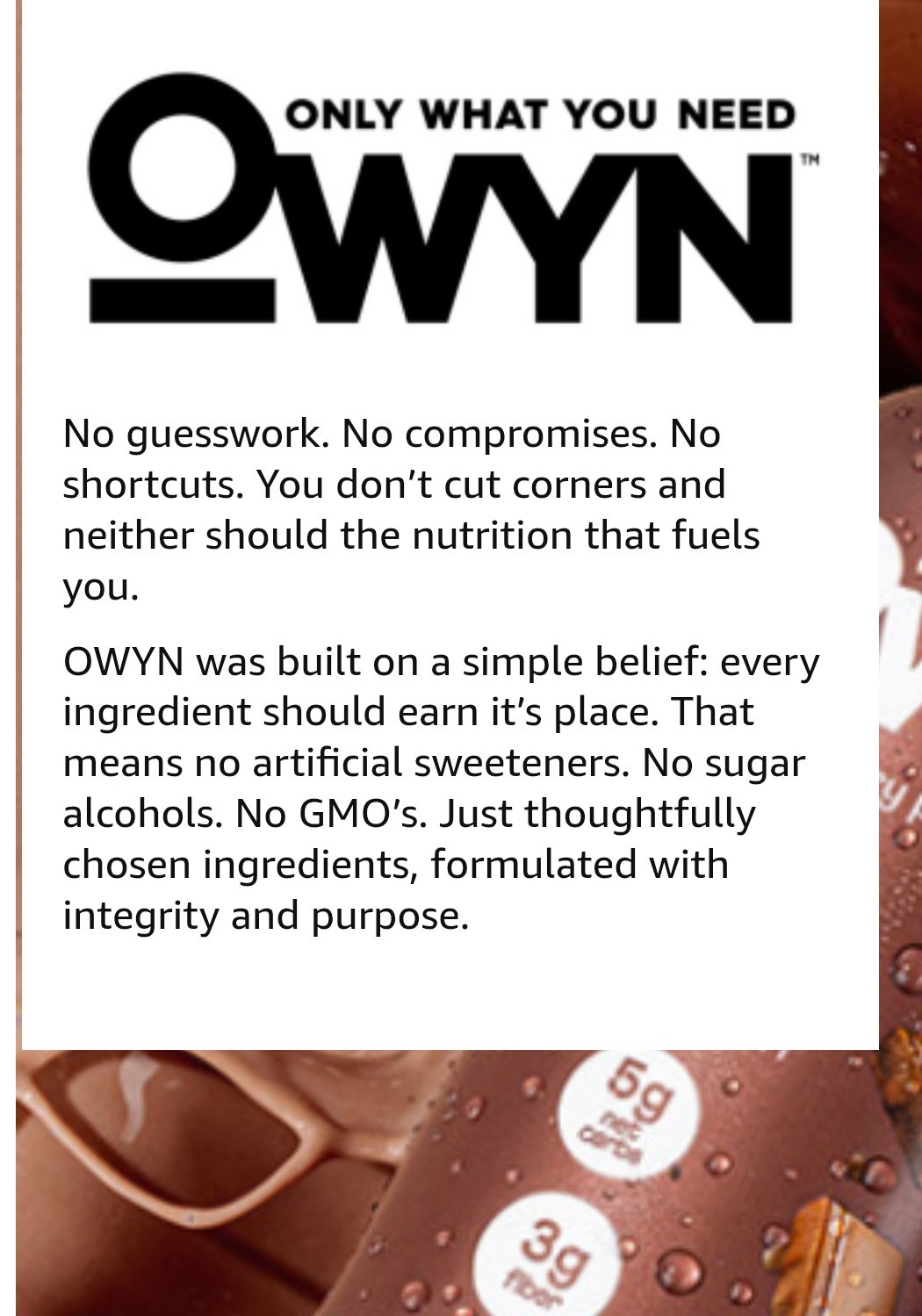 Owyn PLANT BASED PROTEIN 1lb (14 Servings) Natural Smooth Vanilla BEST BY 12/26