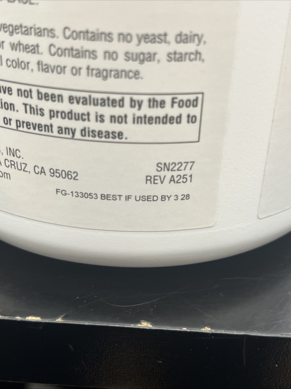 Source Naturals Pea Protein Powder 16 oz