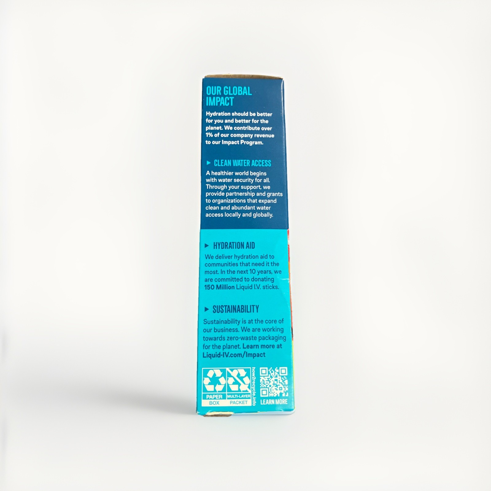 Liquid I.V. Tropical Punch Hydration Multiplier Electrolyte Drink, 0.56oz – 6ct