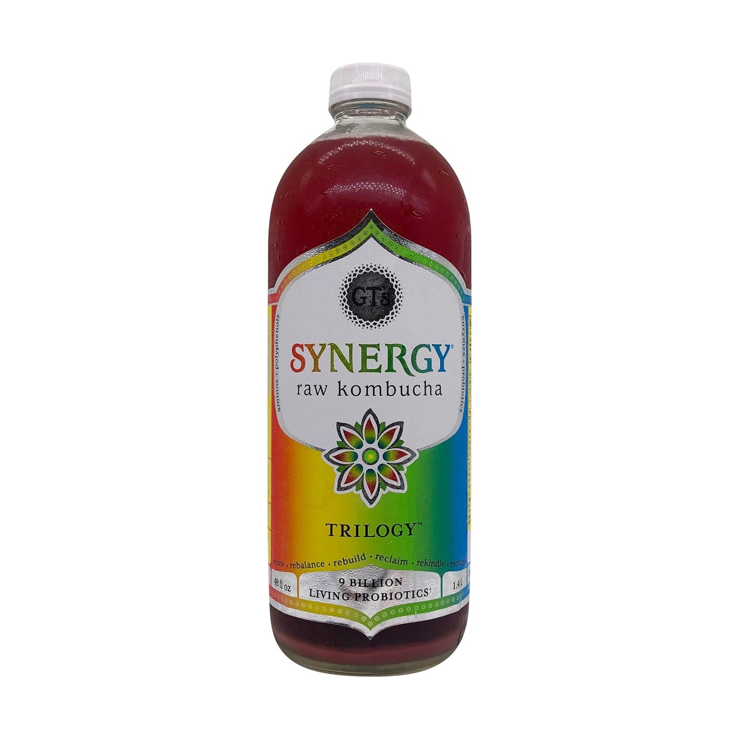 Gts, Kombucha Trilogy Organic, 48 Fl Oz
