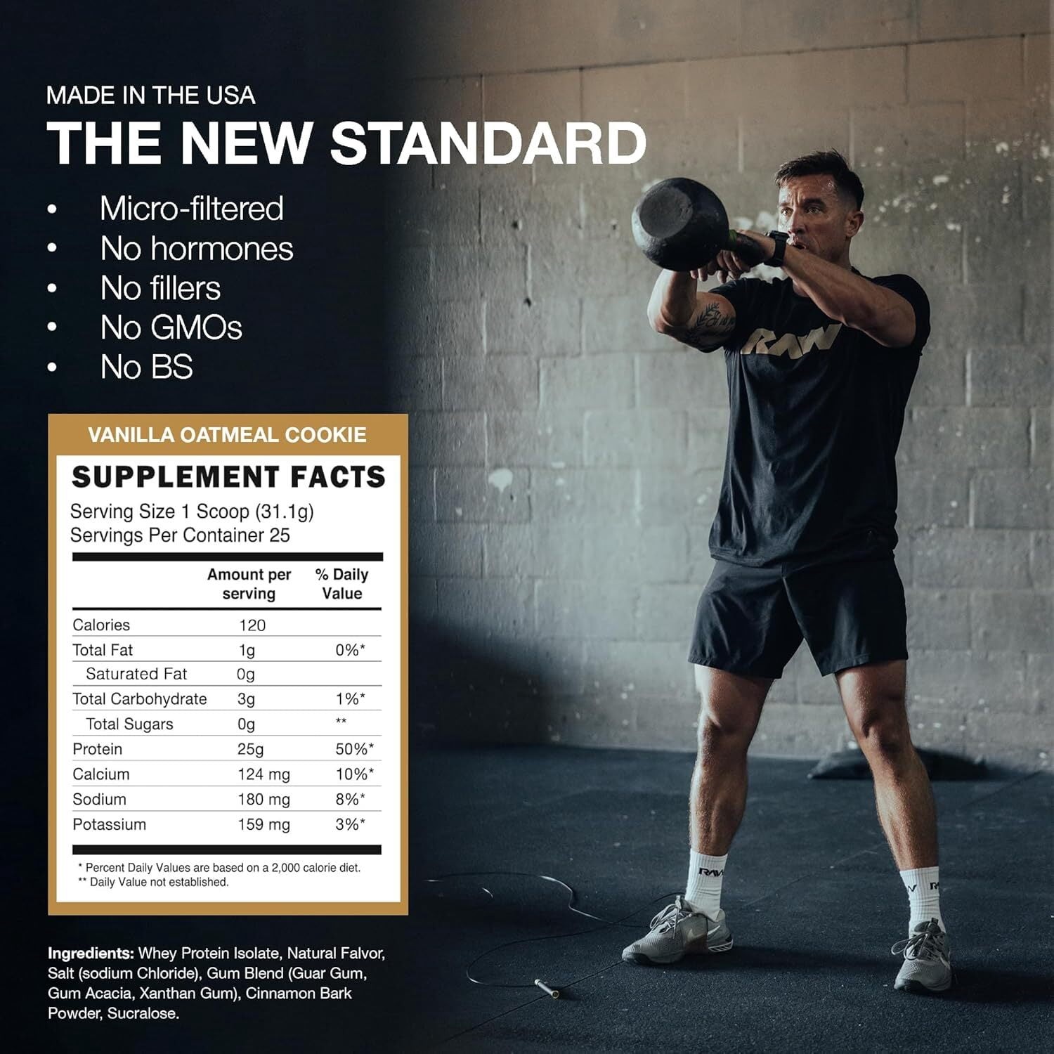 Raw Nutrition BUM Itholate Protein Powder, Growth & Recovery