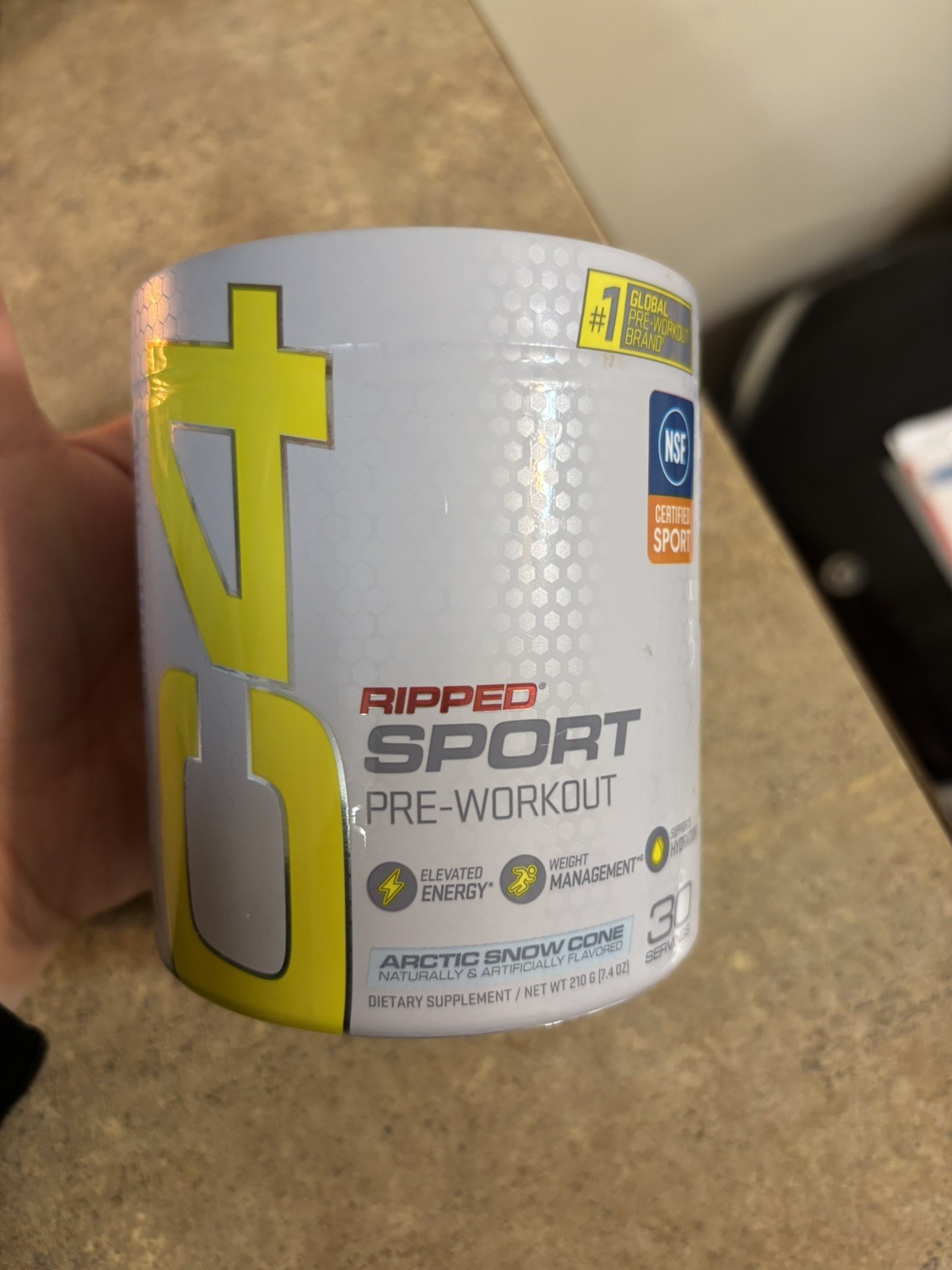C4 Sport Pre-Workout Blue Raspberry, 7.5 oz (213g)