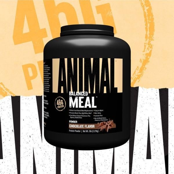 Animal Meal Protein Shake with Whole Food Ingredients, Aids in Muscle Recove…