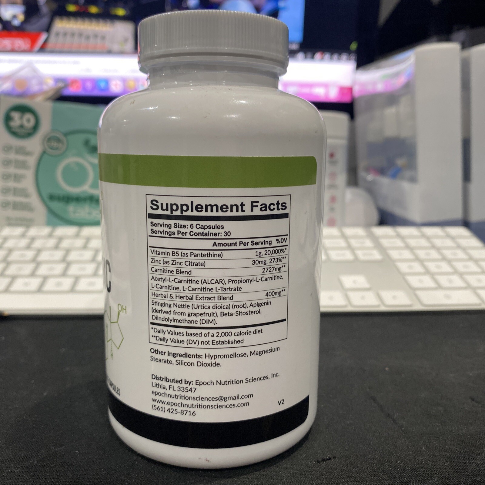 Epoch Nutrition Sciences TESTO Medic Testosterone Booster – Energy Boosting