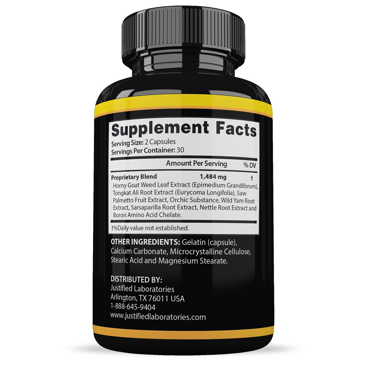 Sizegenix Men’s Health Supplement 1484mg 600 Capsules