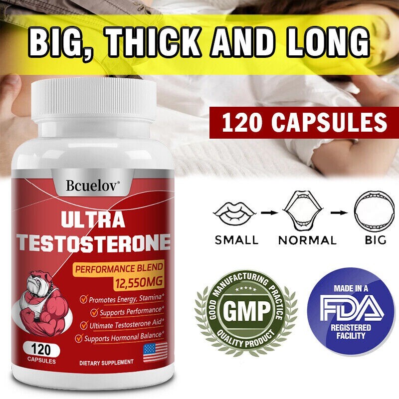 Male testosterone booster to promote muscle growth and increase muscle strength