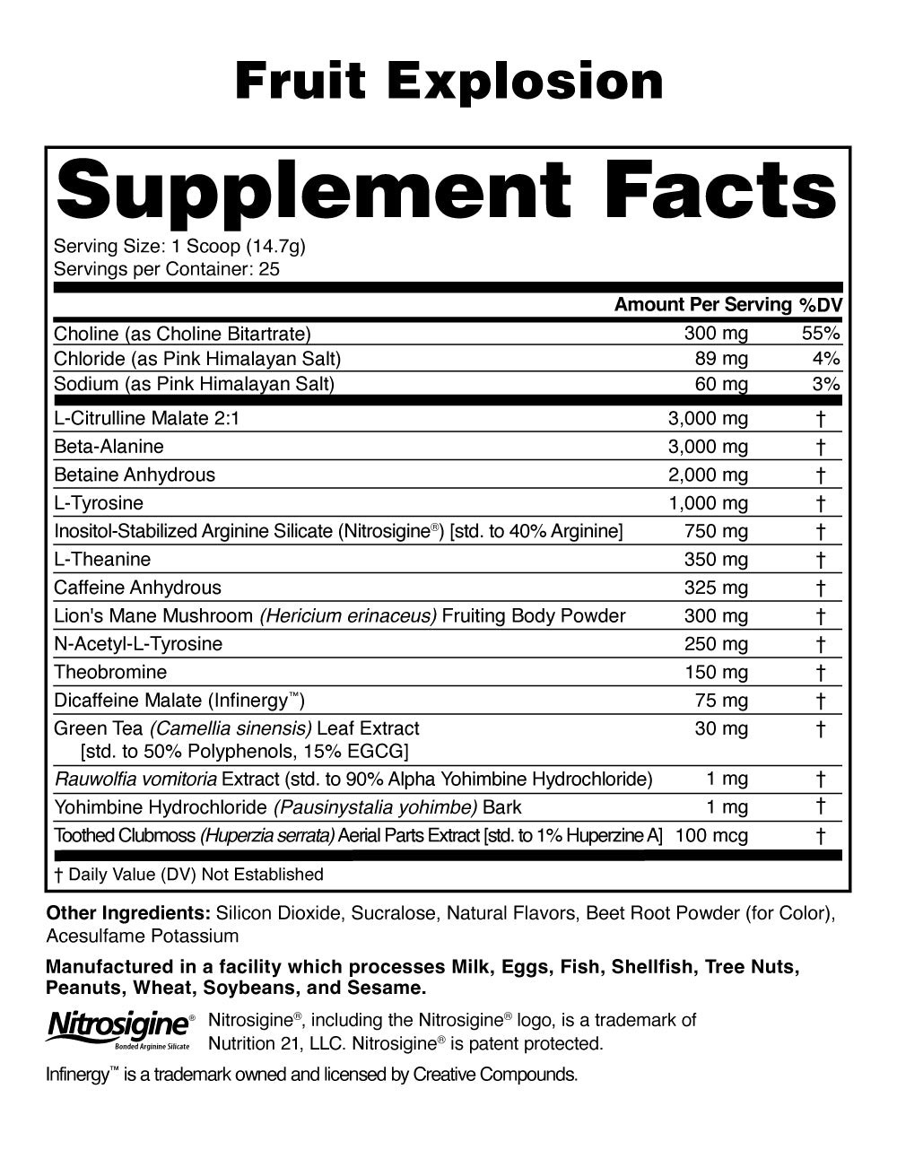 ANABOLIC WARFARE MANIAC FRUIT EXPLOSION PRE WORKOUT