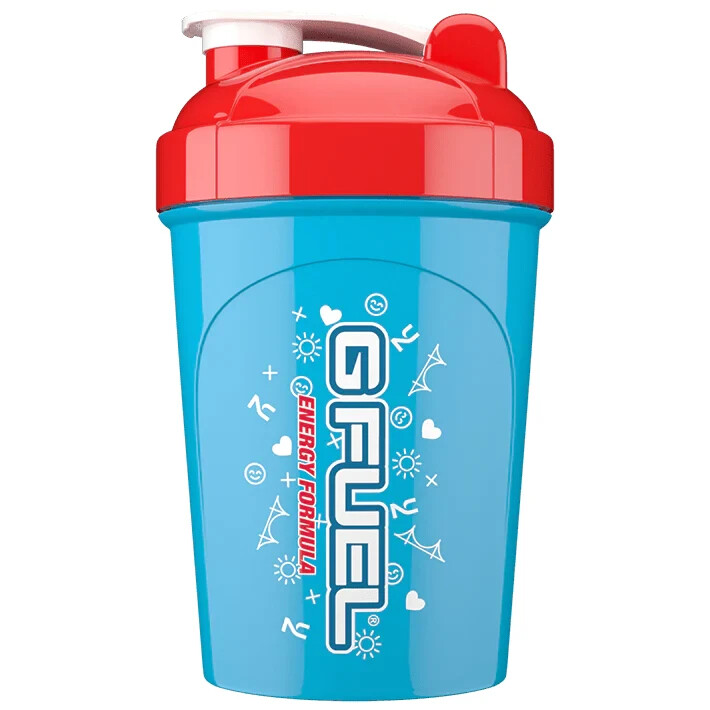G Fuel Shaker Cup 16 oz GFuel Positive Vibes Shaker