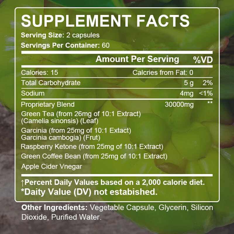 Fat and Carb Blocker Weight Loss Complex Appetite Suppressant Burn Low Keto