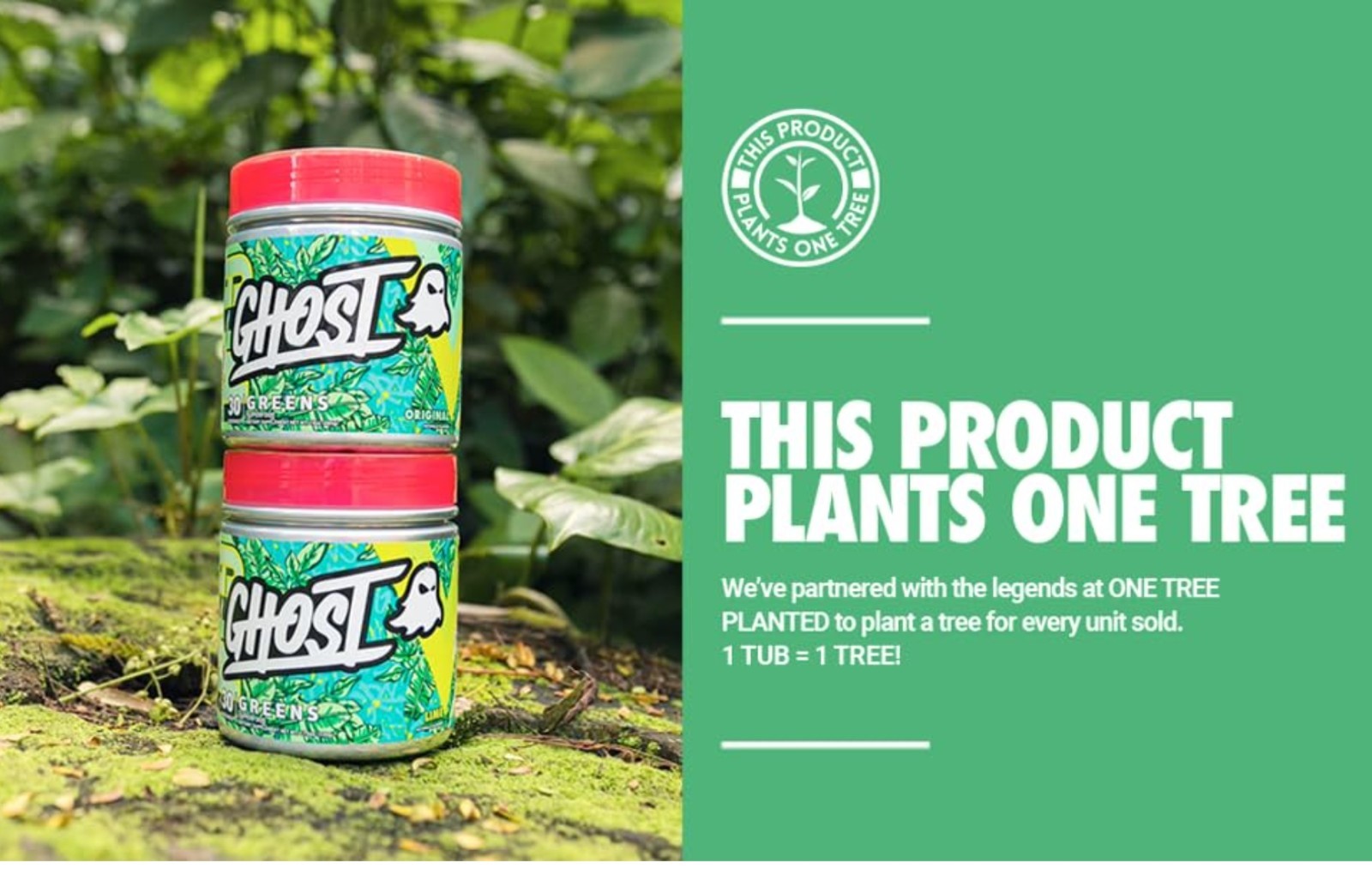 Ghost GREENS powder 10 oz Size ( 30 Servings ) Original Flavor BEST BY 08/26
