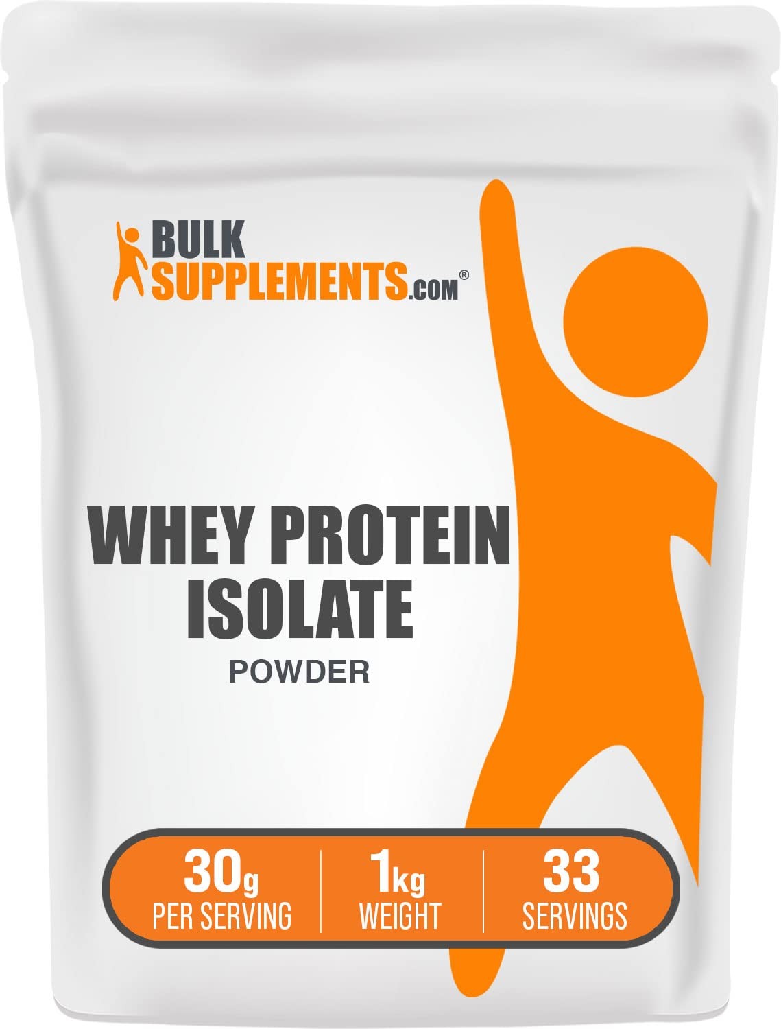 Whey Protein Isolate Powder 2.2 Pounds Unflavored High Quality Protein Supple…