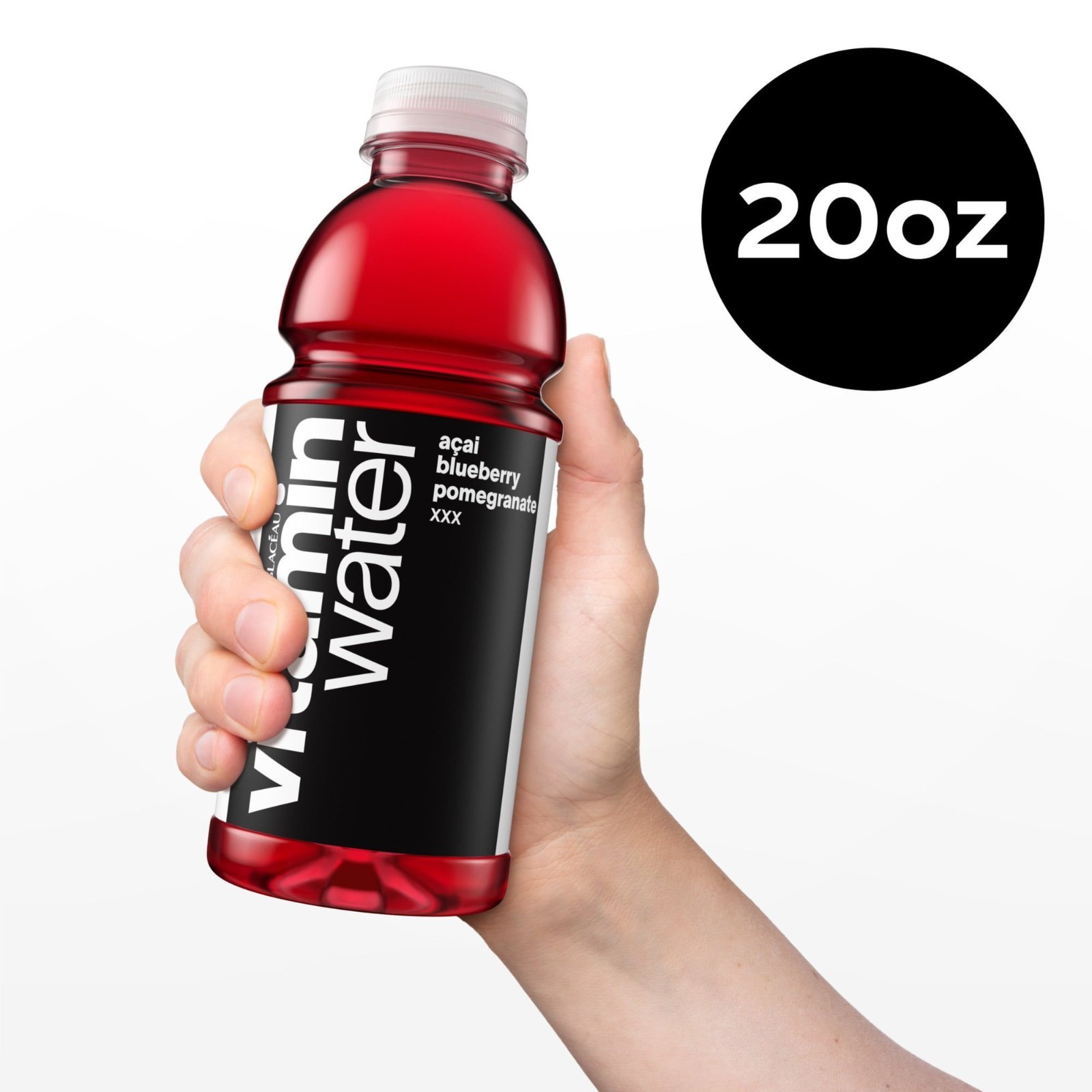 Vitaminwater 6‑Flavor Variety or Sampler Pack – 20oz Bottles –