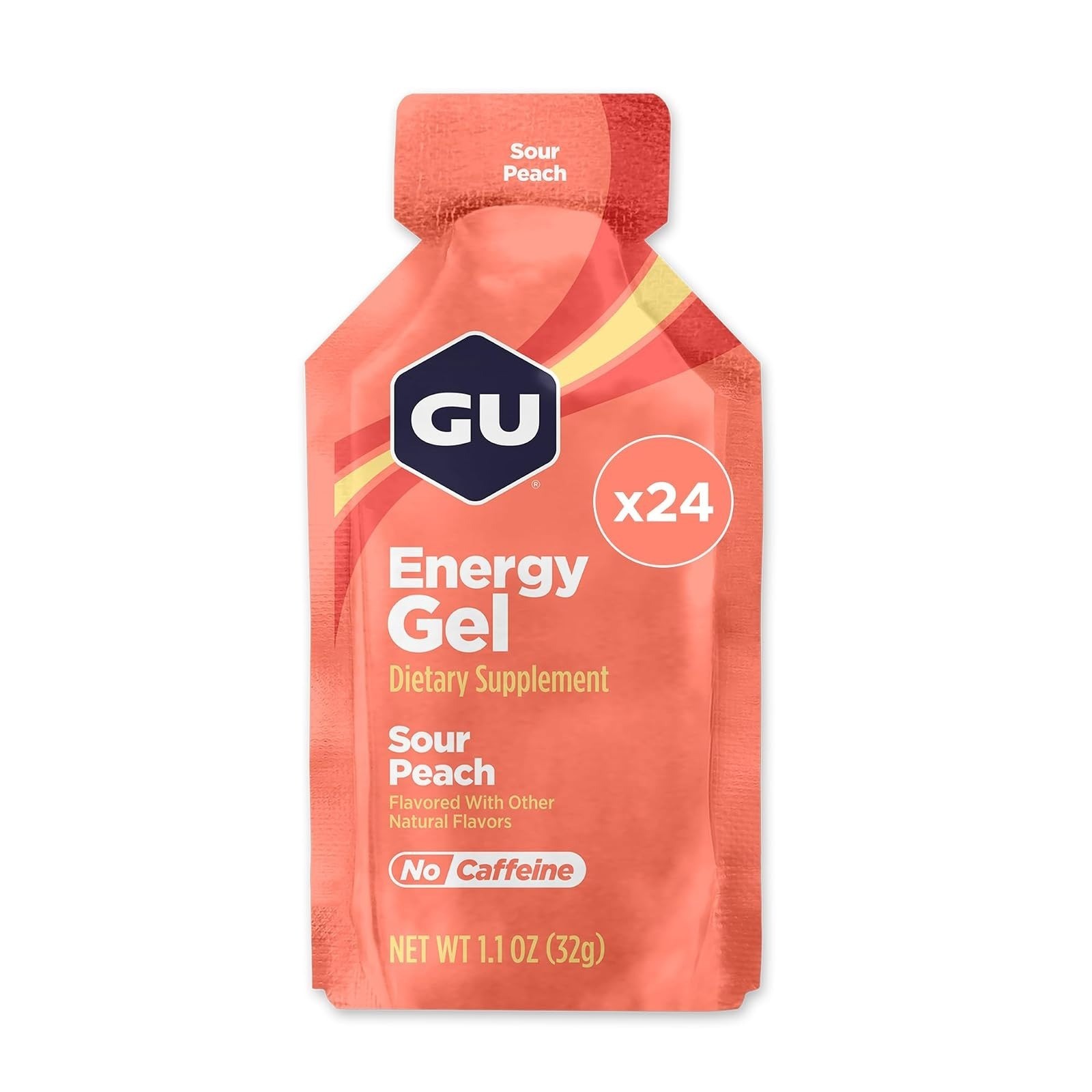 GU Energy Original Sports Nutrition Energy Gel | Vegan, Gluten-Free | 8-Count